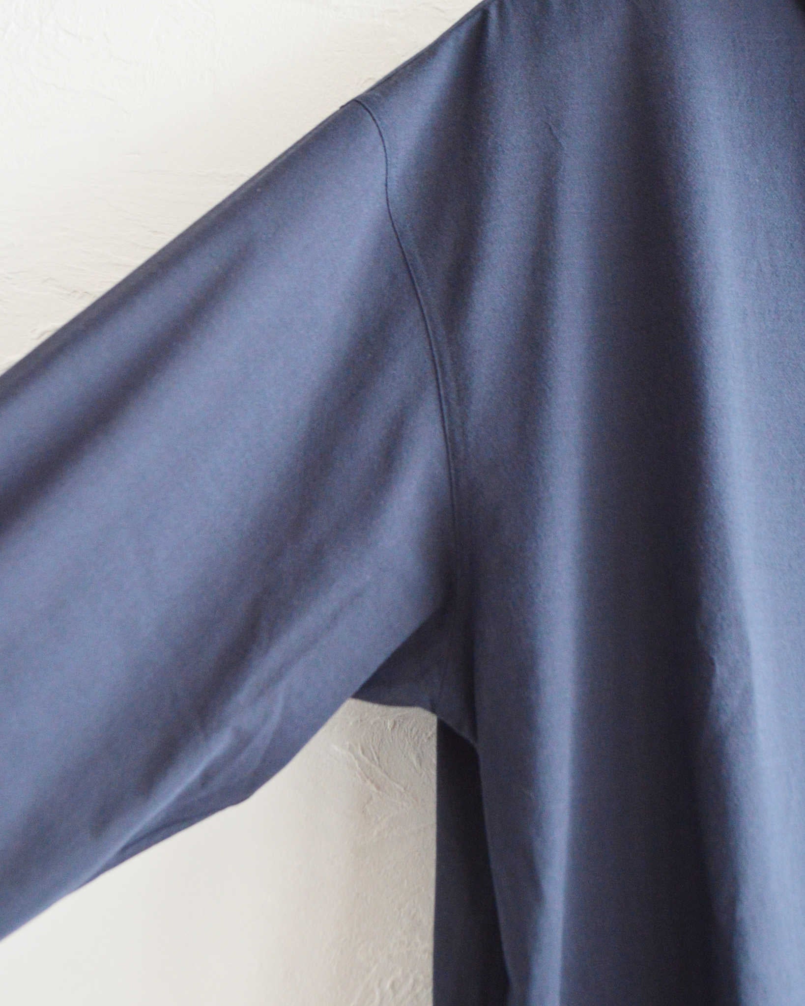 LAMOND ラモンド / VOILE LAWN SHIRTS JACKET ボイルローンシャツジャケト (NAVY ネイビー)
