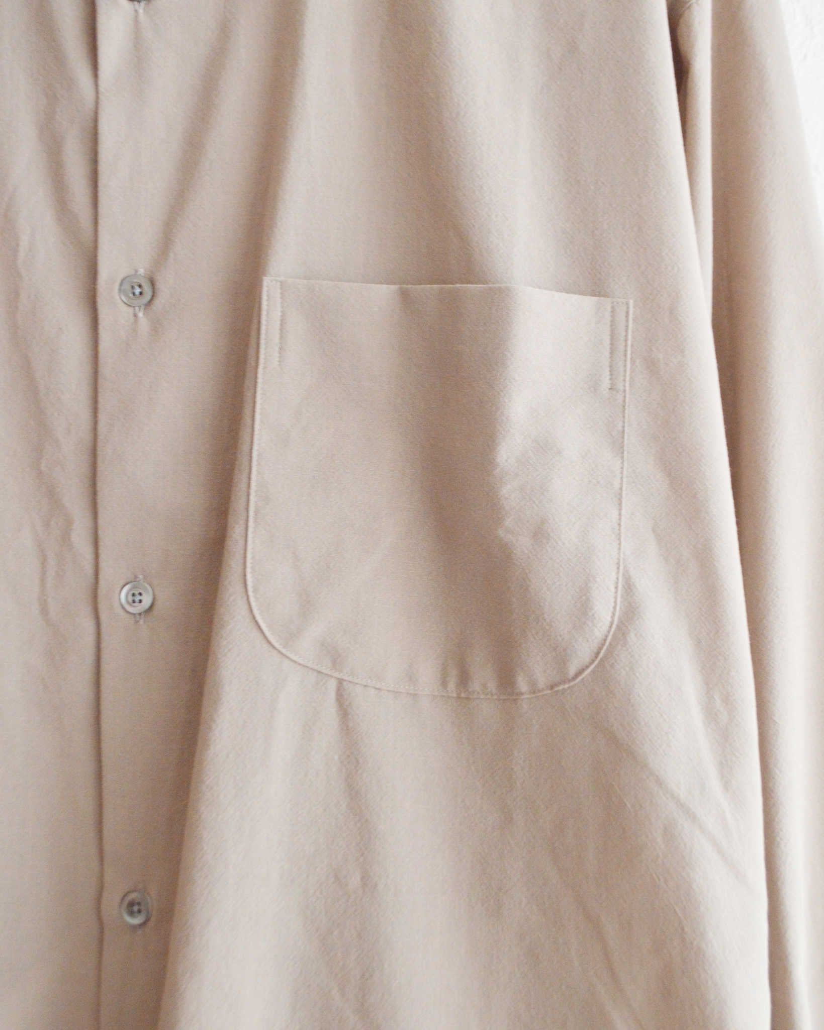 LAMOND ラモンド / VOILE LAWN SHIRTS JACKET ボイルローンシャツジャケト (GREIGE グレージュ)