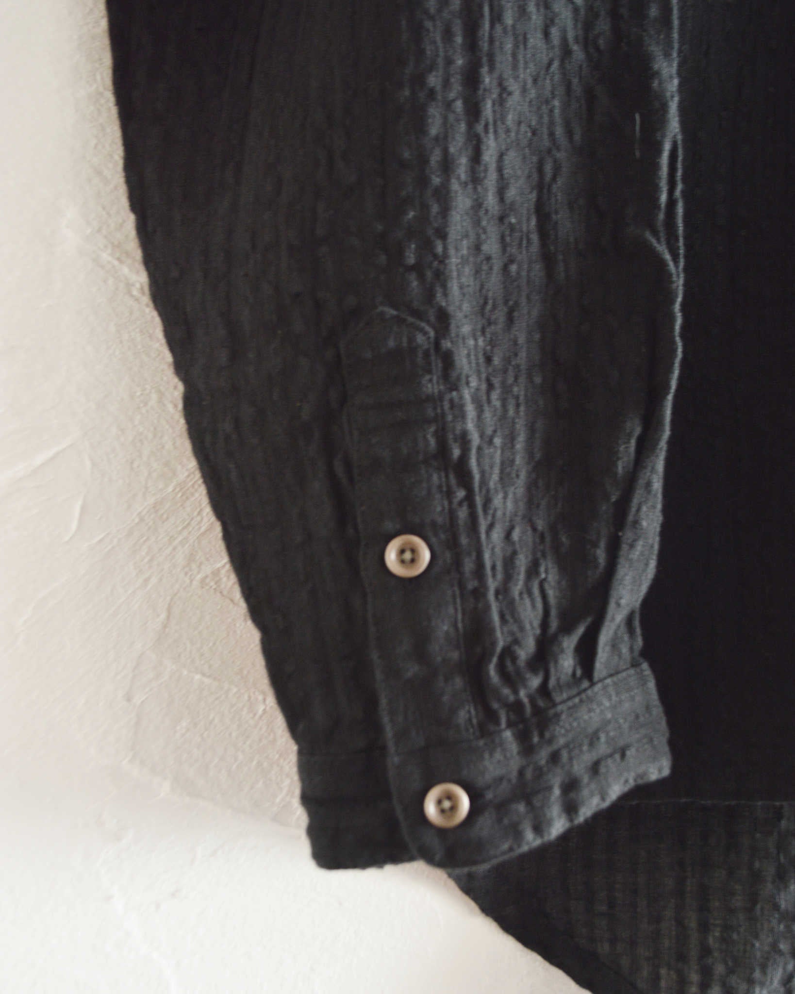 Nasngwam. ナスングワム / SUBTLE SHIRTS サトルシャツ (BLACK ブラック)