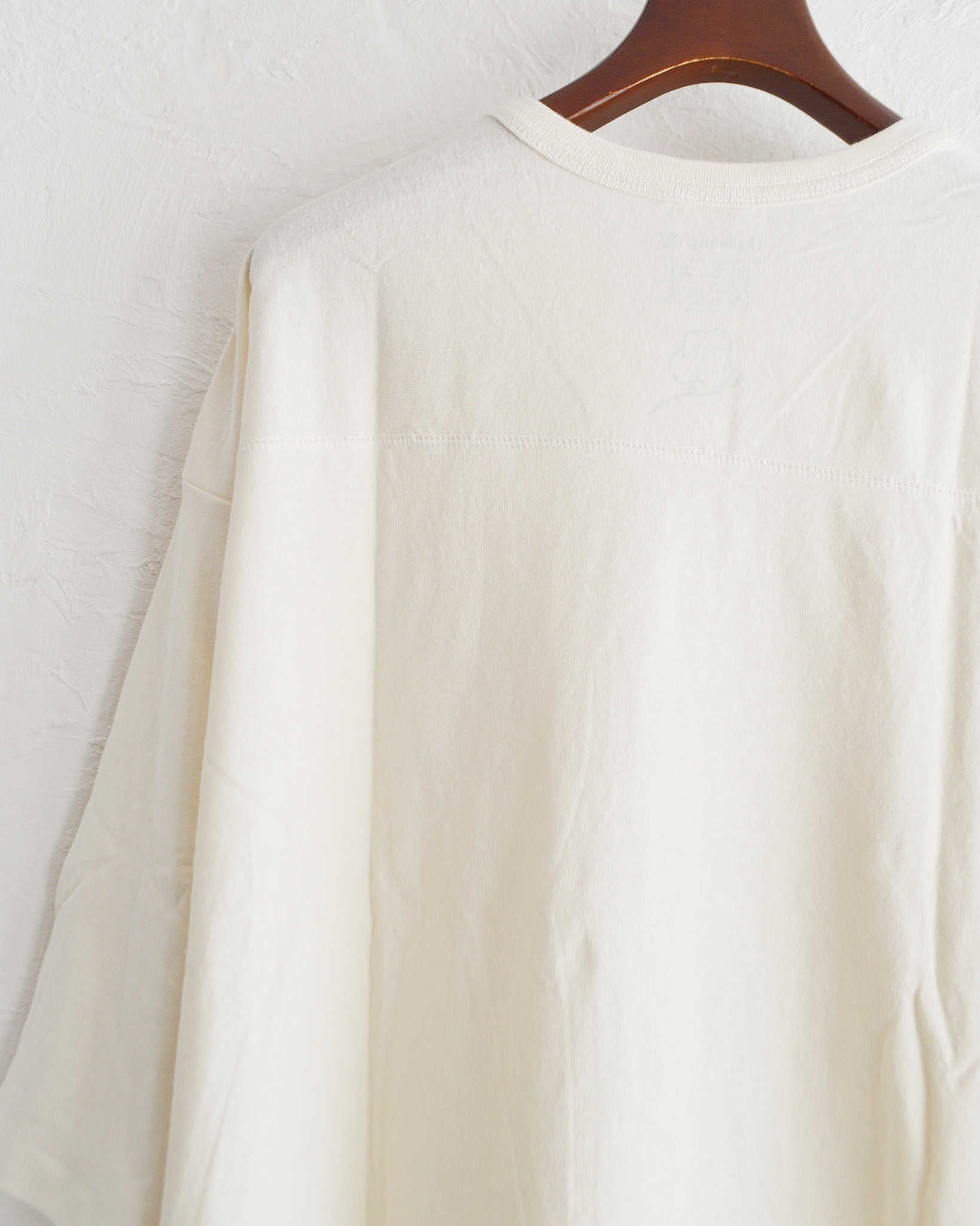 GOHEMP ゴーヘンプ / WIDE FOOTBALL TEE ワイドフットボールTEE (NATURAL ナチュラル)