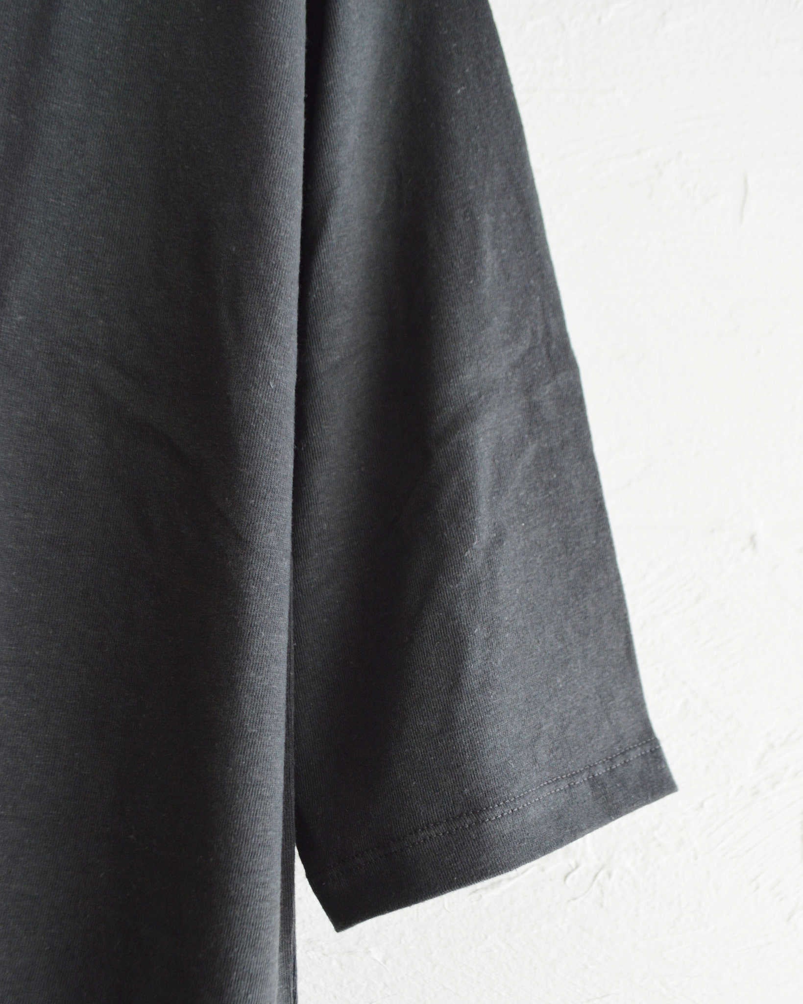 GOHEMP ゴーヘンプ / WIDE FOOTBALL TEE ワイドフットボールTEE (GUNMETAL GRAY ガンメタルグレー)