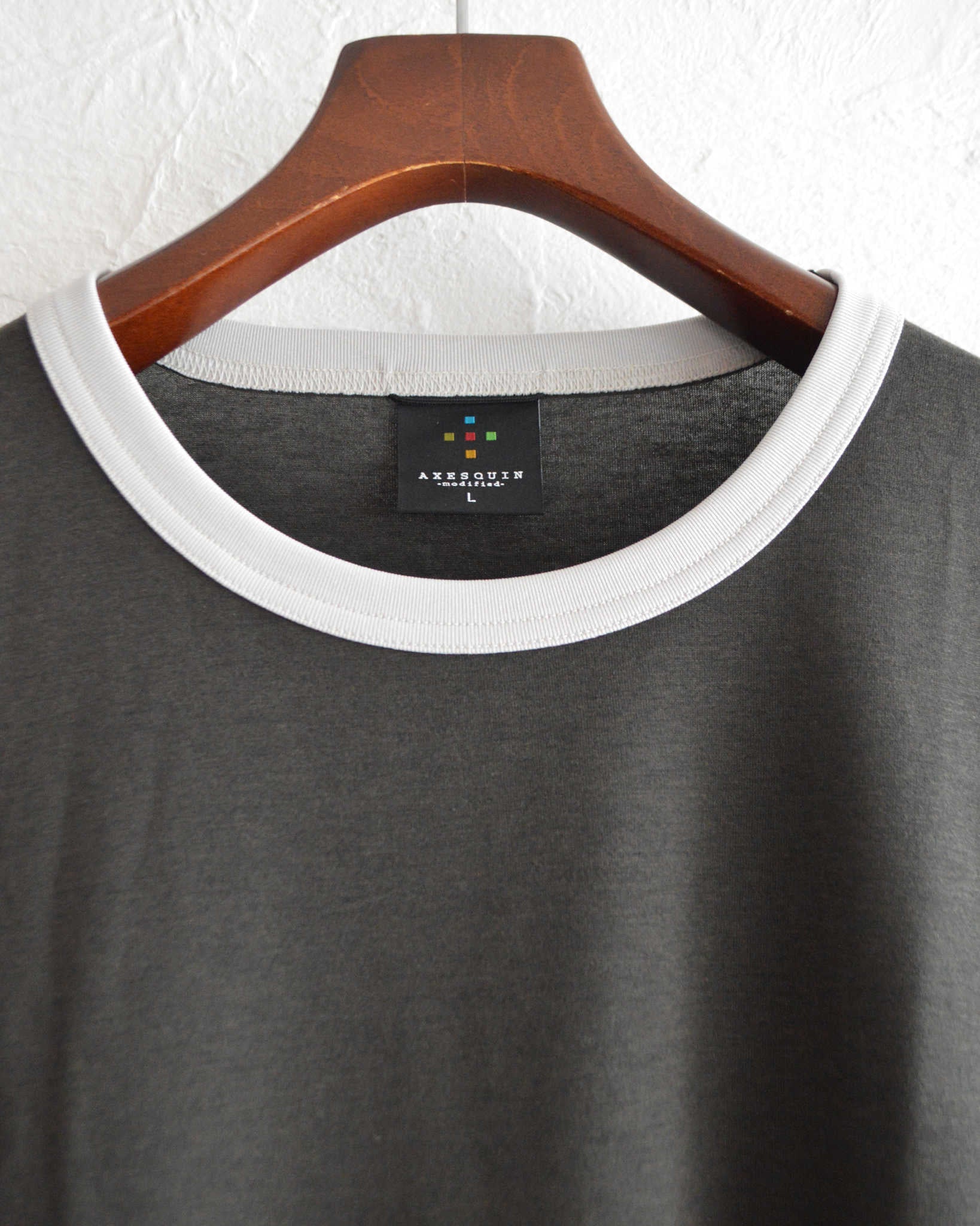 AXESQUIN アクシーズクイーン / QD TRIM TEE クイックドライトリムティー (BLACK ブラック)