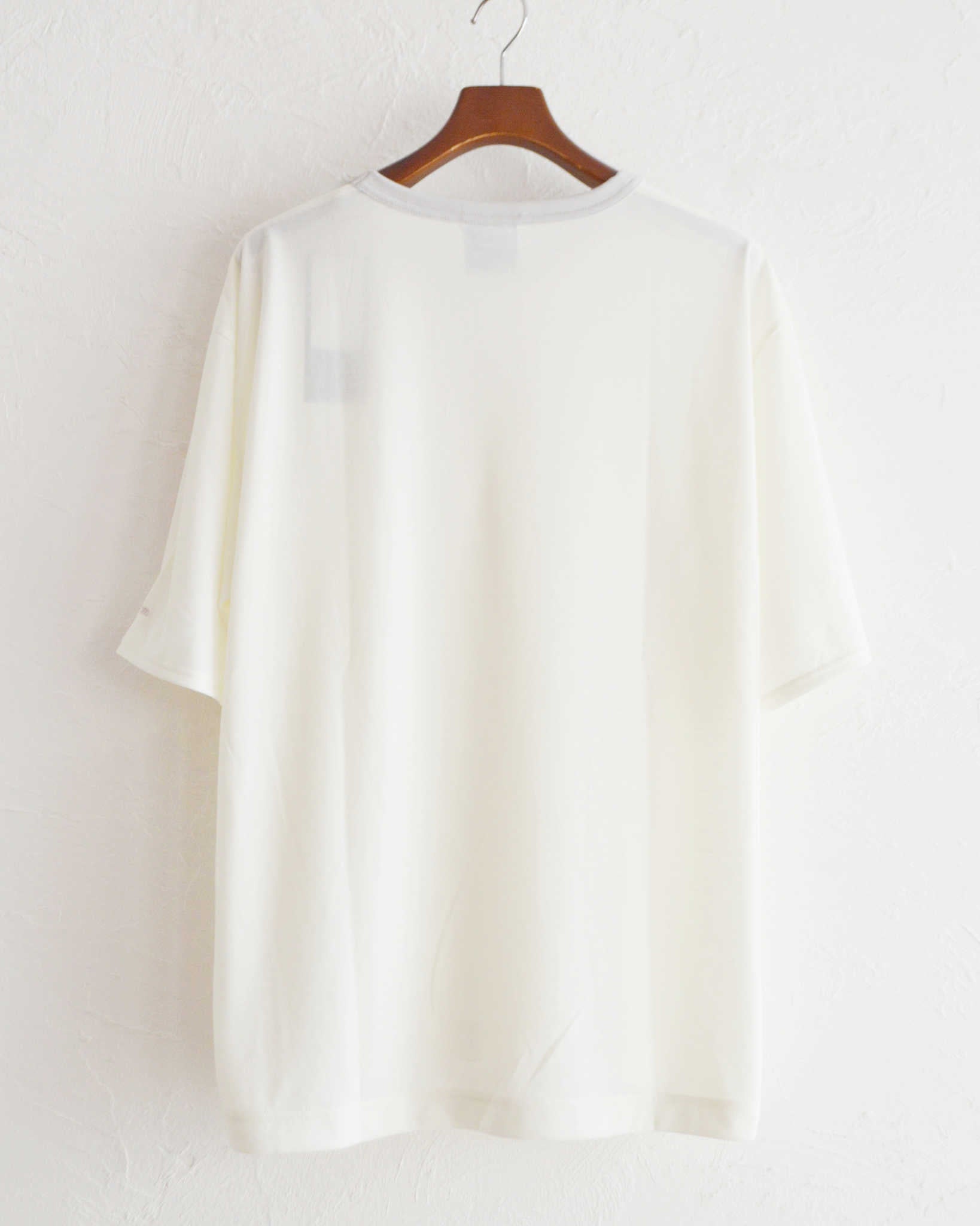 AXESQUIN アクシーズクイーン / QD TRIM TEE クイックドライトリムティー (WHITE ホワイト)