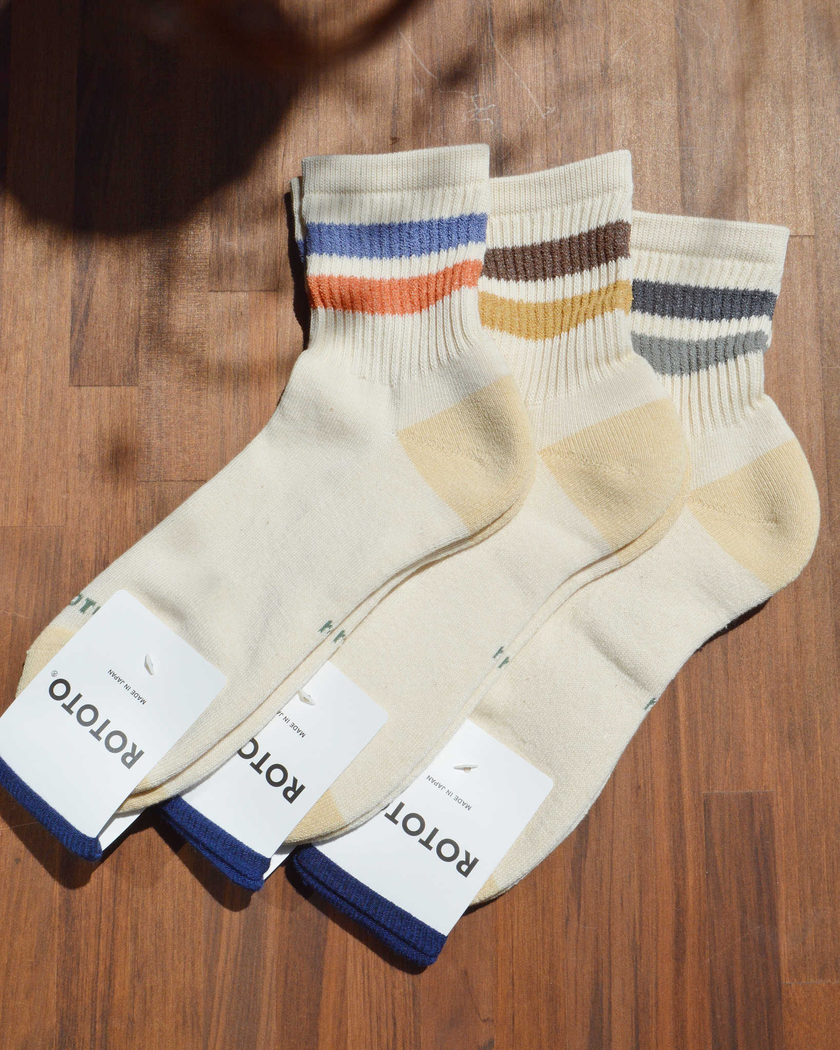 ROTOTO ロトト / RETRO ATHLETIC ANKLE SOCKS レトロアスレチック アンクルソックス
