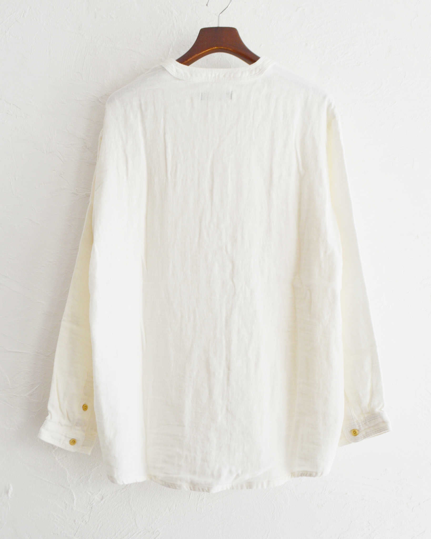 Nasngwam. ナスングワム / VAGRANT SHIRTS バグラントシャツ (WHITE ホワイト)