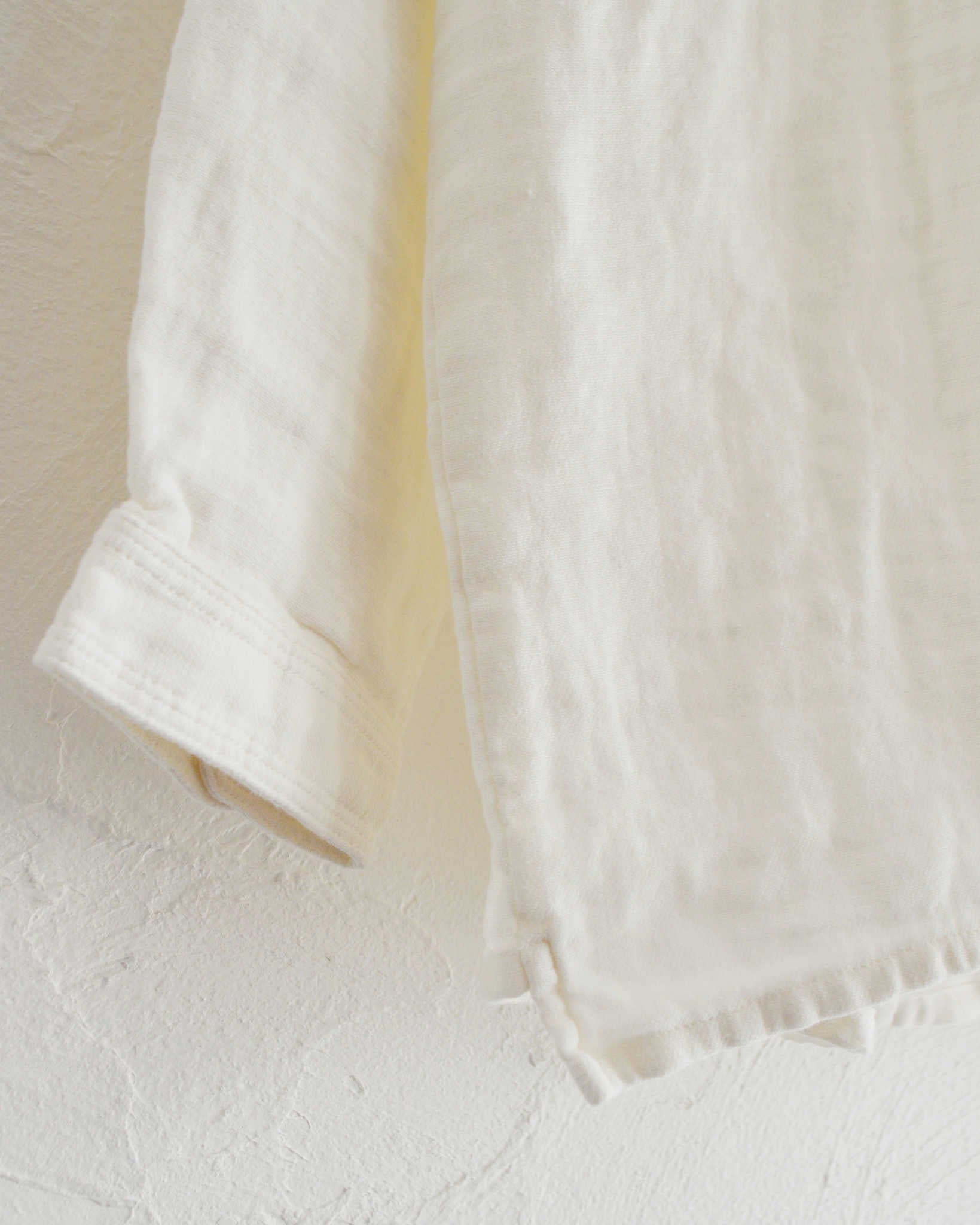 Nasngwam. ナスングワム / VAGRANT SHIRTS バグラントシャツ (WHITE ホワイト)