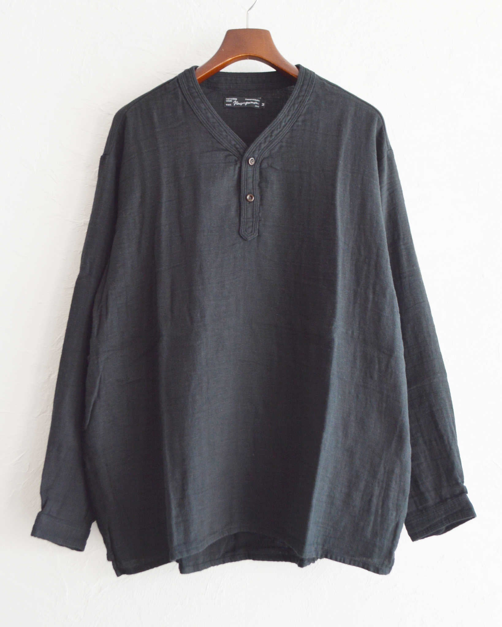 Nasngwam. ナスングワム / VAGRANT SHIRTS バグラントシャツ (BLACK