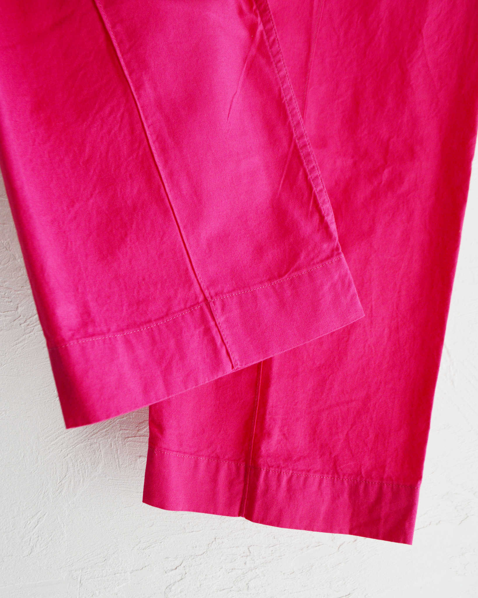 NECESSARY or UNNECESSARY ネセサリーオアアンネセサリー N.O.UN ナウン / PIN TUCK PANTS ピンタックパンツ (PINK ピンク)