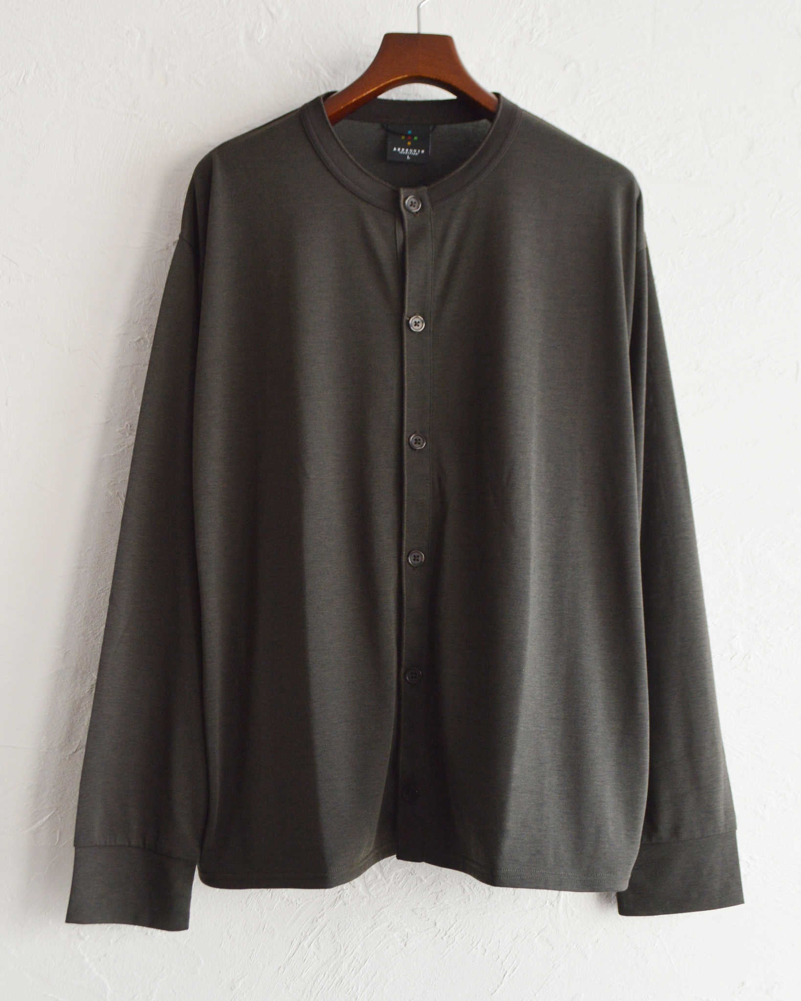 AXESQUIN アクシーズクイーン / QD CREW CARDIGAN クイックドライクルーカーディガン (BLACK ブラック)