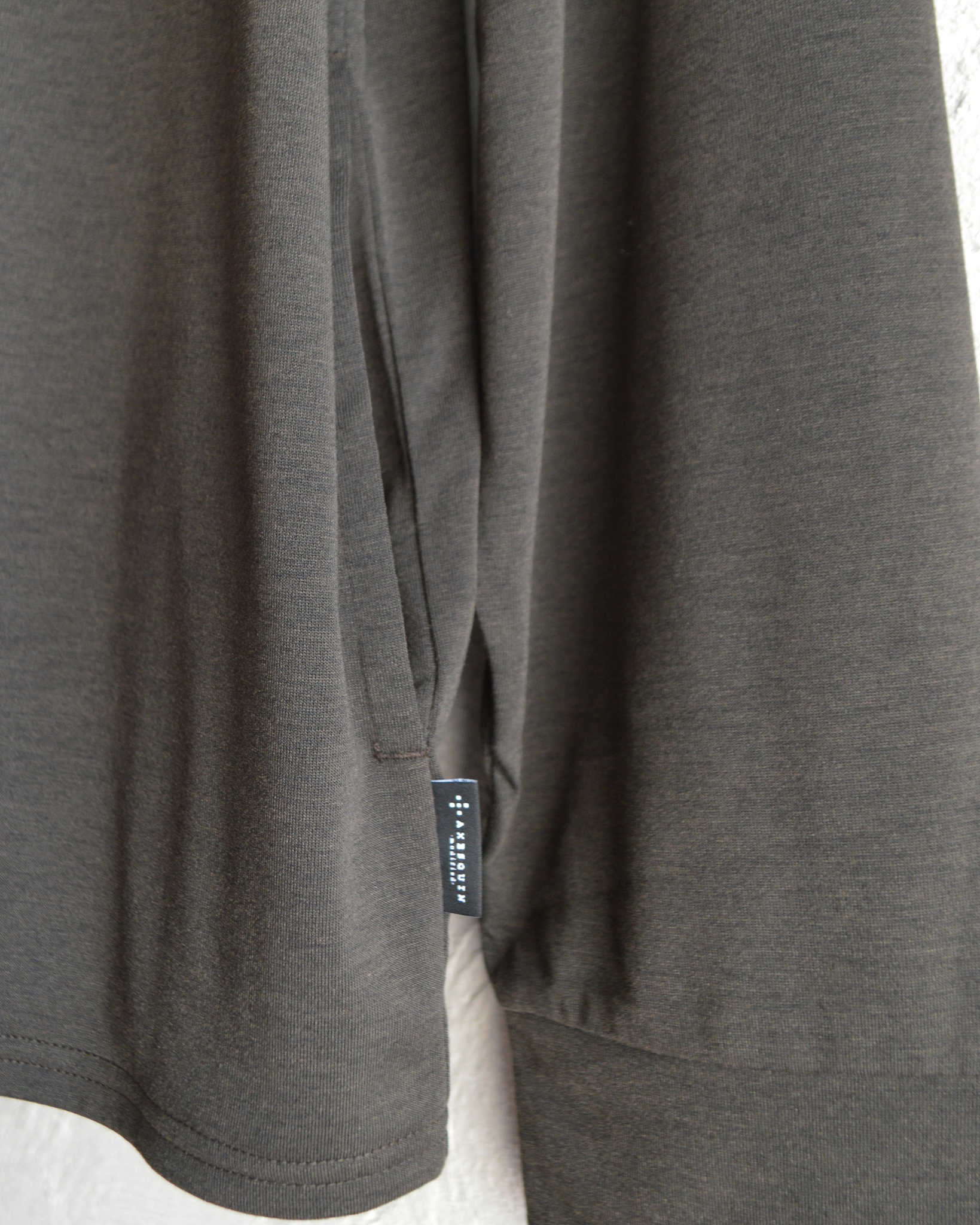 AXESQUIN アクシーズクイーン / QD CREW CARDIGAN クイックドライクルーカーディガン (BLACK ブラック)