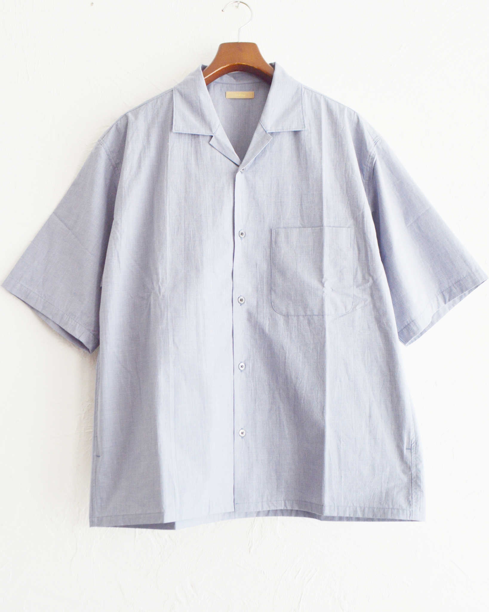 LAMOND ラモンド / SUPERIOR ORGANIC CHECK SHIRTS スピリーアオーガニックチェックシャツ (NAVY ネイビー)