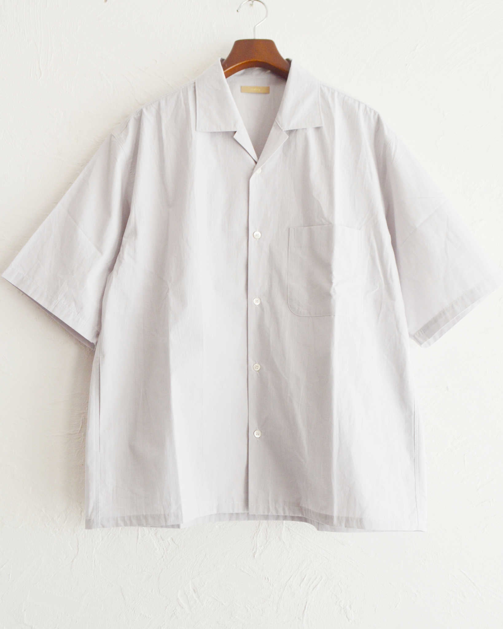LAMOND ラモンド / SUPERIOR ORGANIC CHECK SHIRTS スピリーアオーガニックチェックシャツ (GREIGE グレージュ)