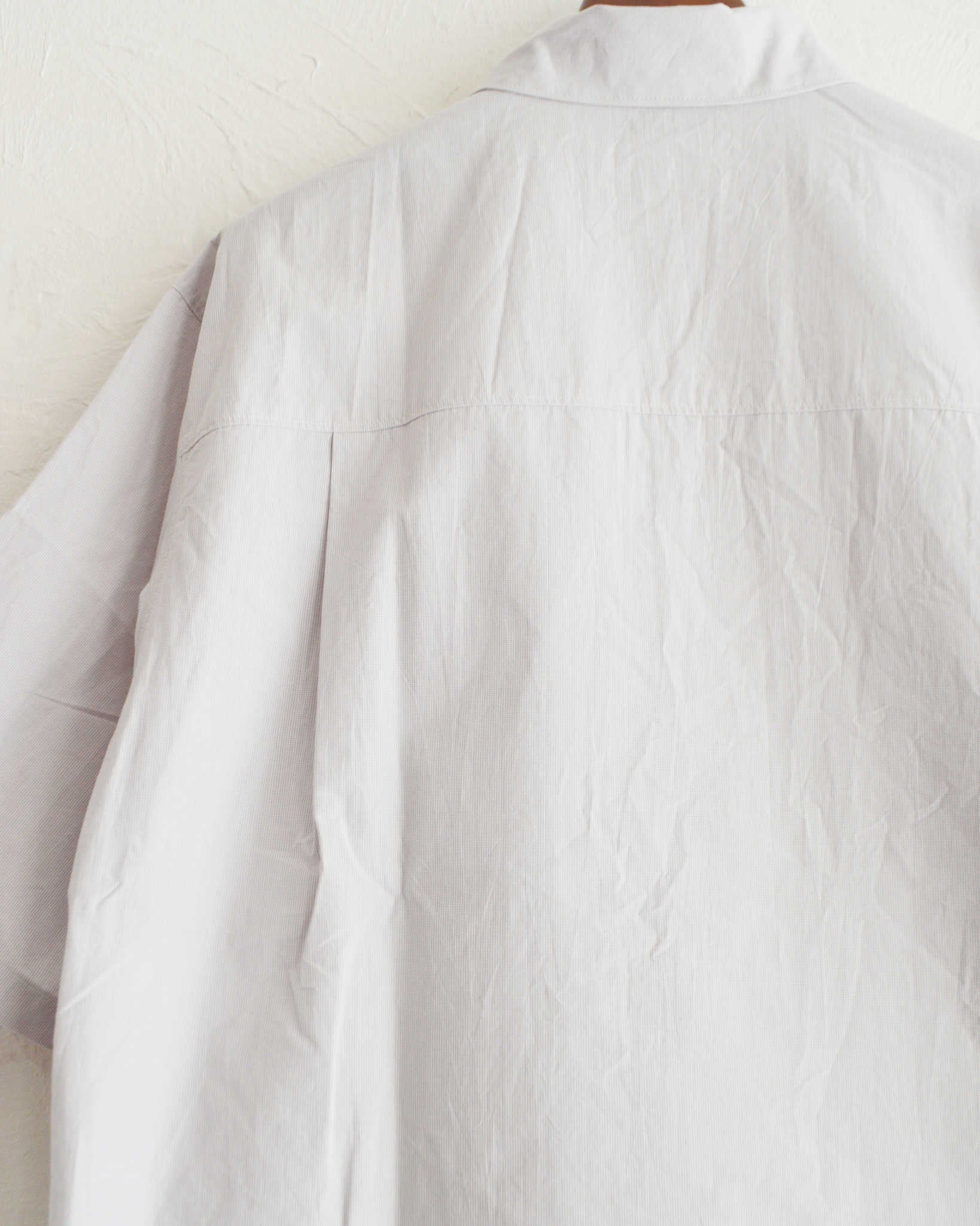 LAMOND ラモンド / SUPERIOR ORGANIC CHECK SHIRTS スピリーアオーガニックチェックシャツ (GREIGE グレージュ)