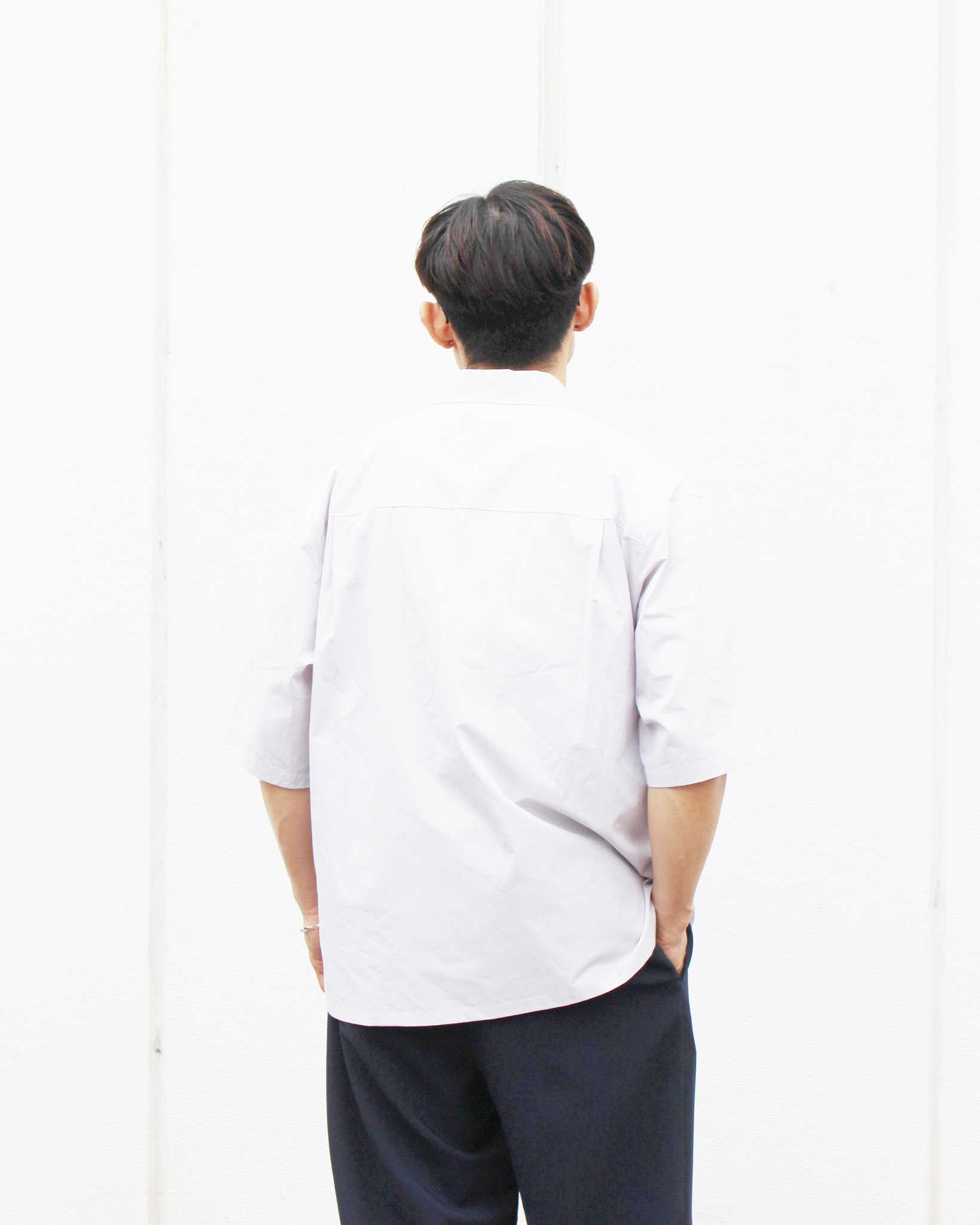 LAMOND ラモンド / SUPERIOR ORGANIC CHECK SHIRTS スピリーアオーガニックチェックシャツ (GREIGE グレージュ)