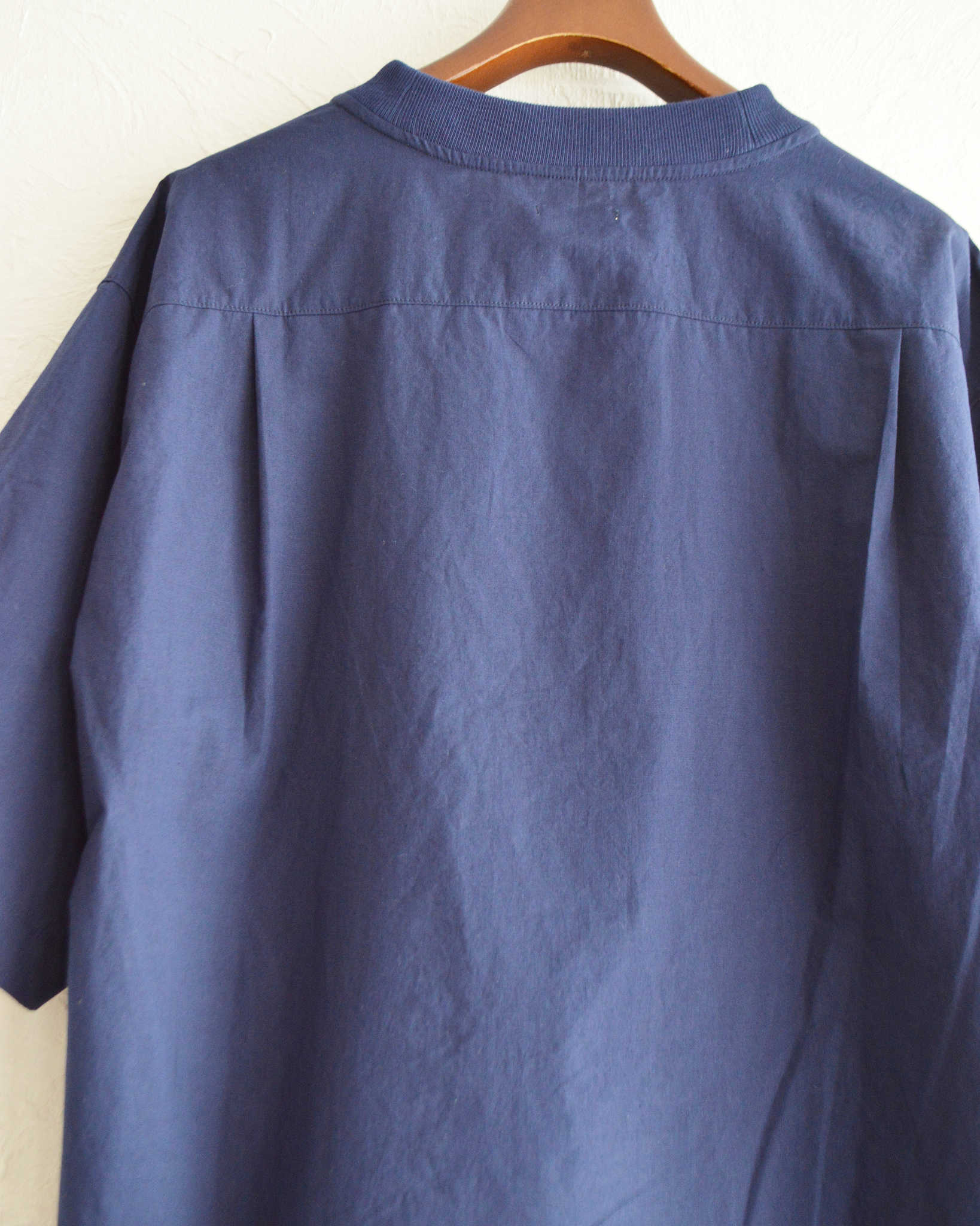 LAMOND ラモンド / ORGANIC COTTON/LINEN TEE オーガニックコットンリネンティー (NAVY ネイビー)