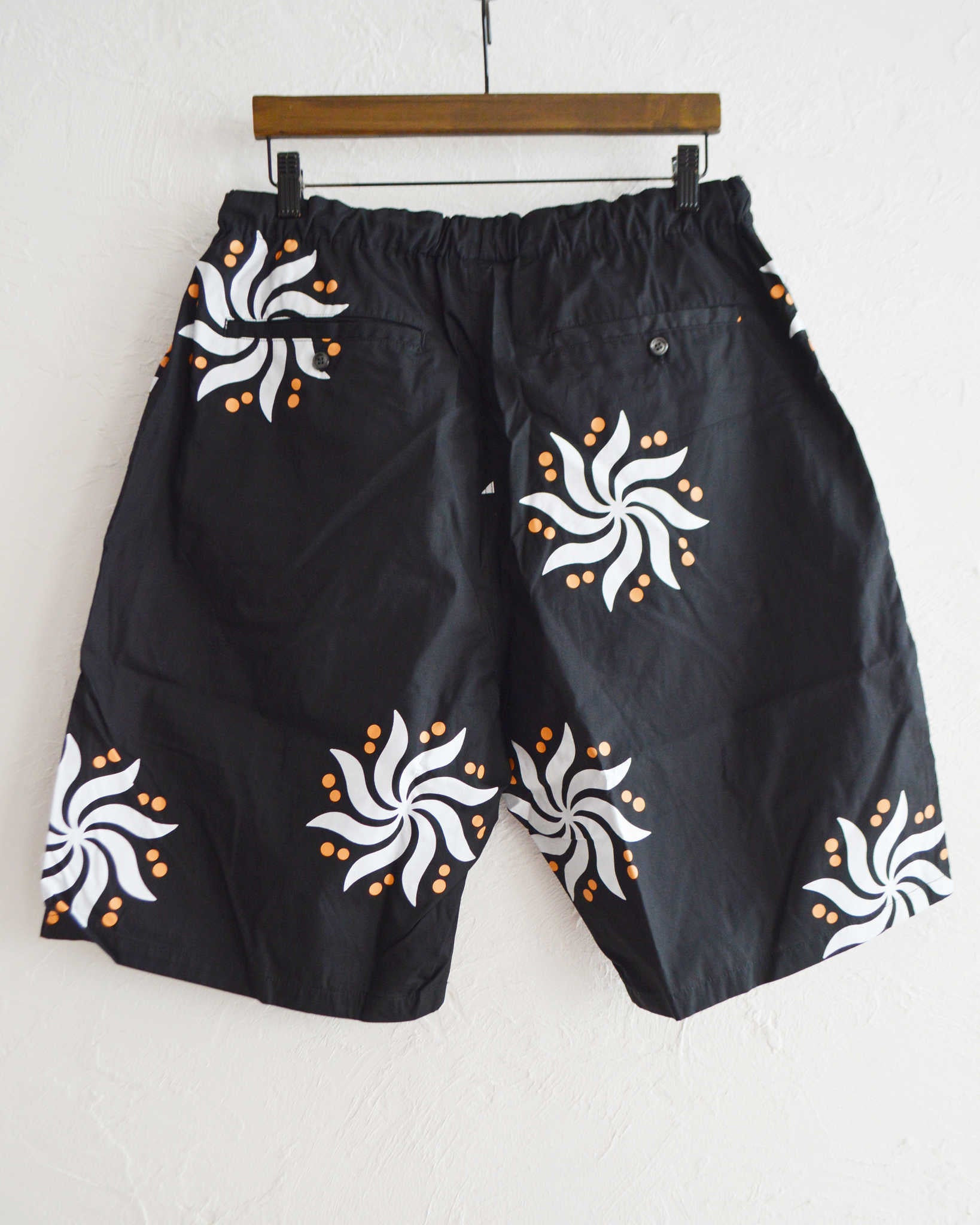 HAVE A GRATEFUL DAY ハブアグレイトフルデイ / BOARD SHORTS ボードショーツ (BLACK ブラック)