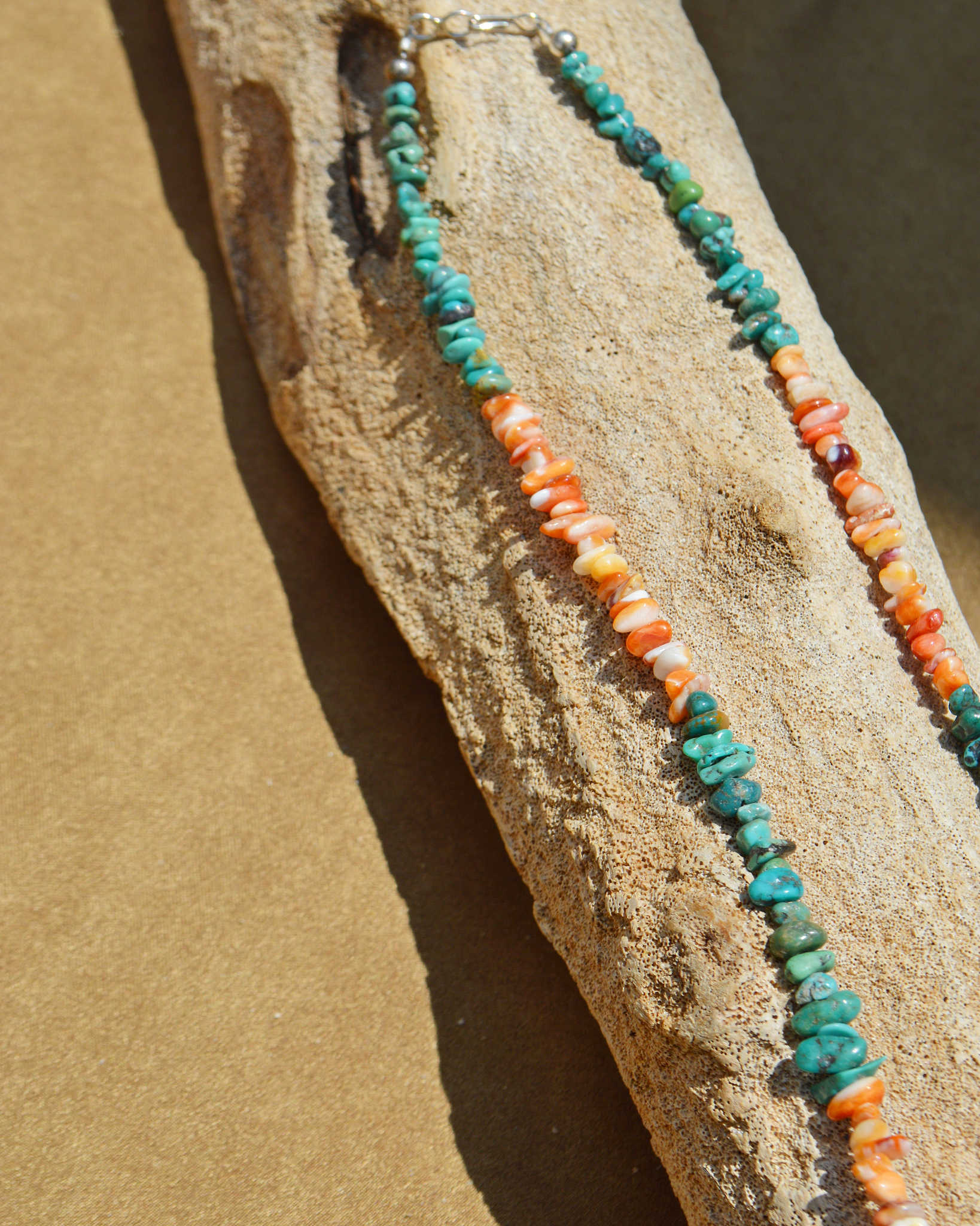 Indian jewelry インディアンジュエリー / Navajo Nugget Necklace ナヴァホナゲットネックレス