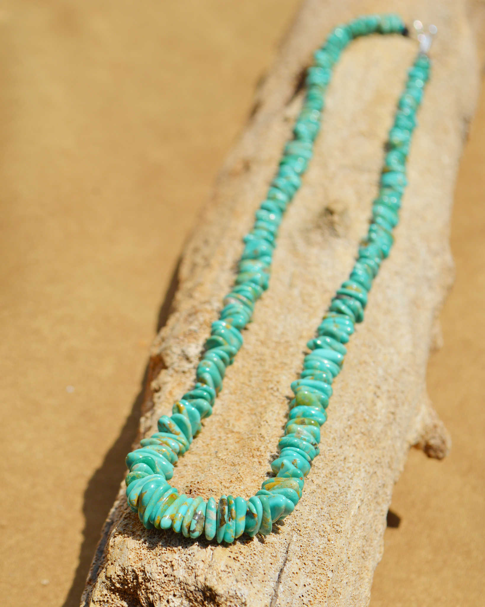 Indian jewelry インディアンジュエリー / Navajo Nugget Necklace ナヴァホナゲットネックレス