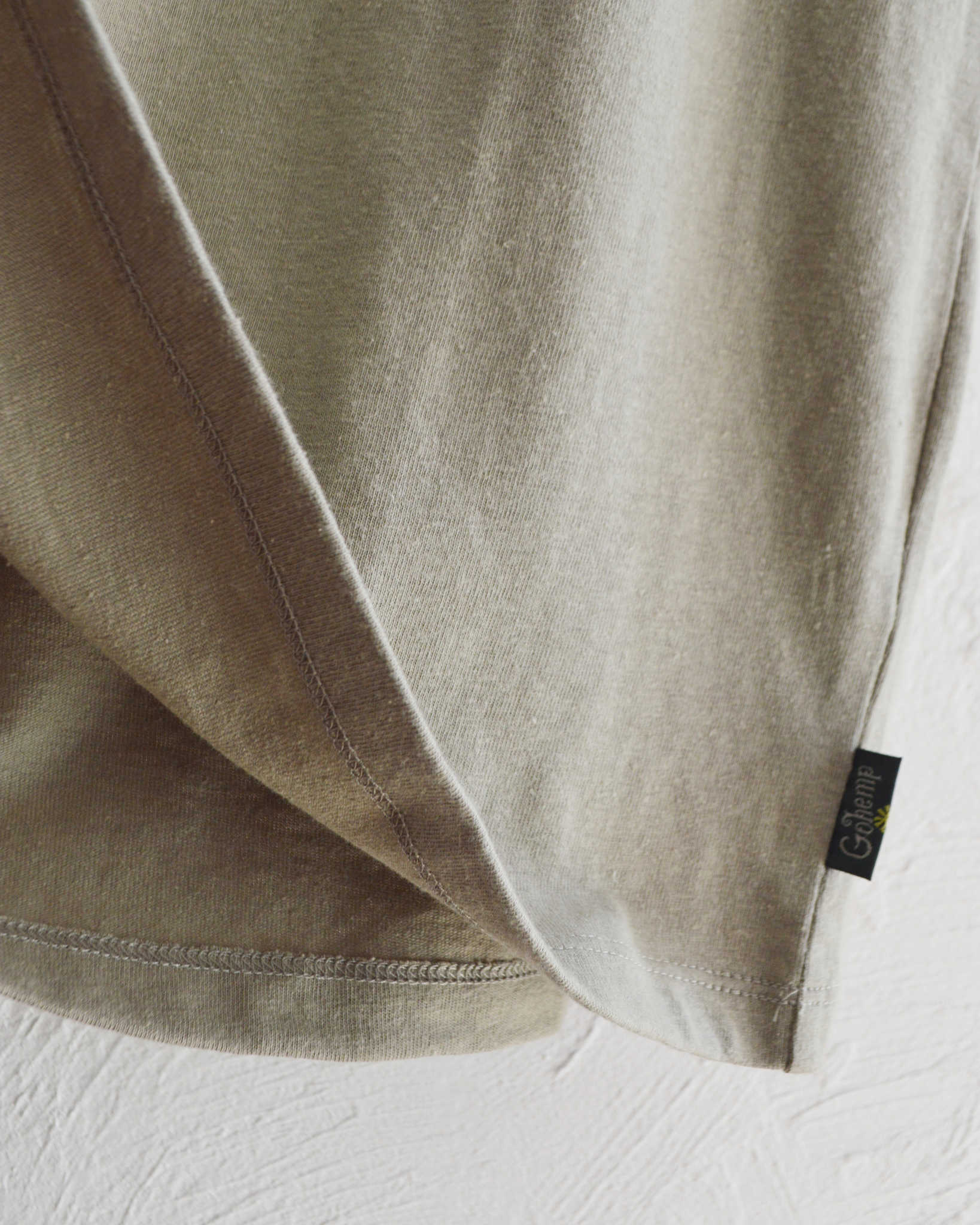 GOHEMP ゴーヘンプ / 麻奉納祭 BASIC S/SL TEE アサホウノウサイベーシックティー (SAND STONE サンドストーン)