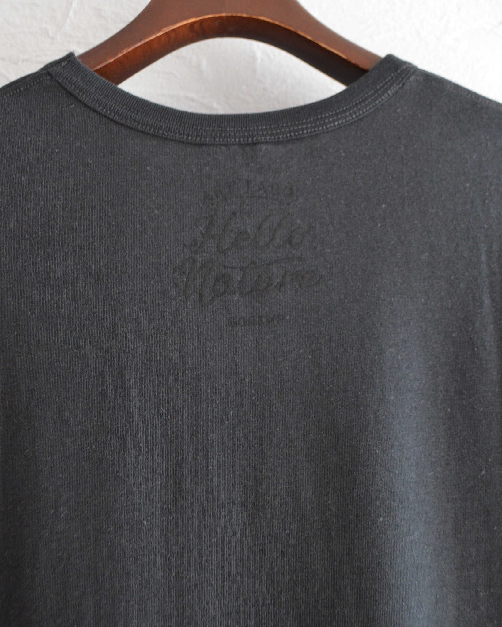 GOHEMP ゴーヘンプ / 麻奉納祭 BASIC S/SL TEE アサホウノウサイベーシックティー (GUNMETAL GRAY ガンメタルグレー)