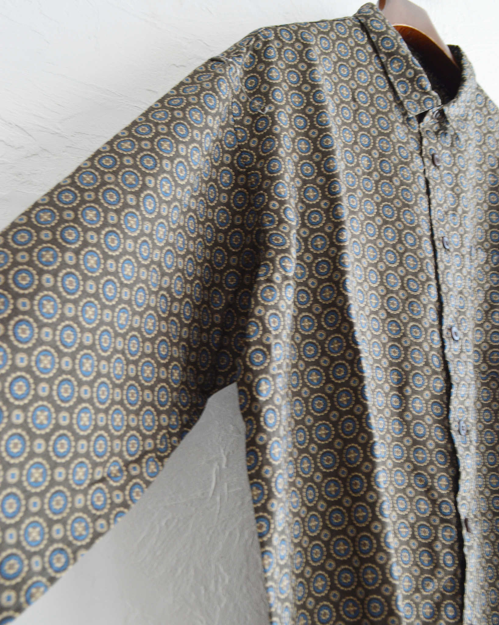 Nasngwam. ナスングワム / CREST SHIRTS クレストシャツ (BLACK ブラック)