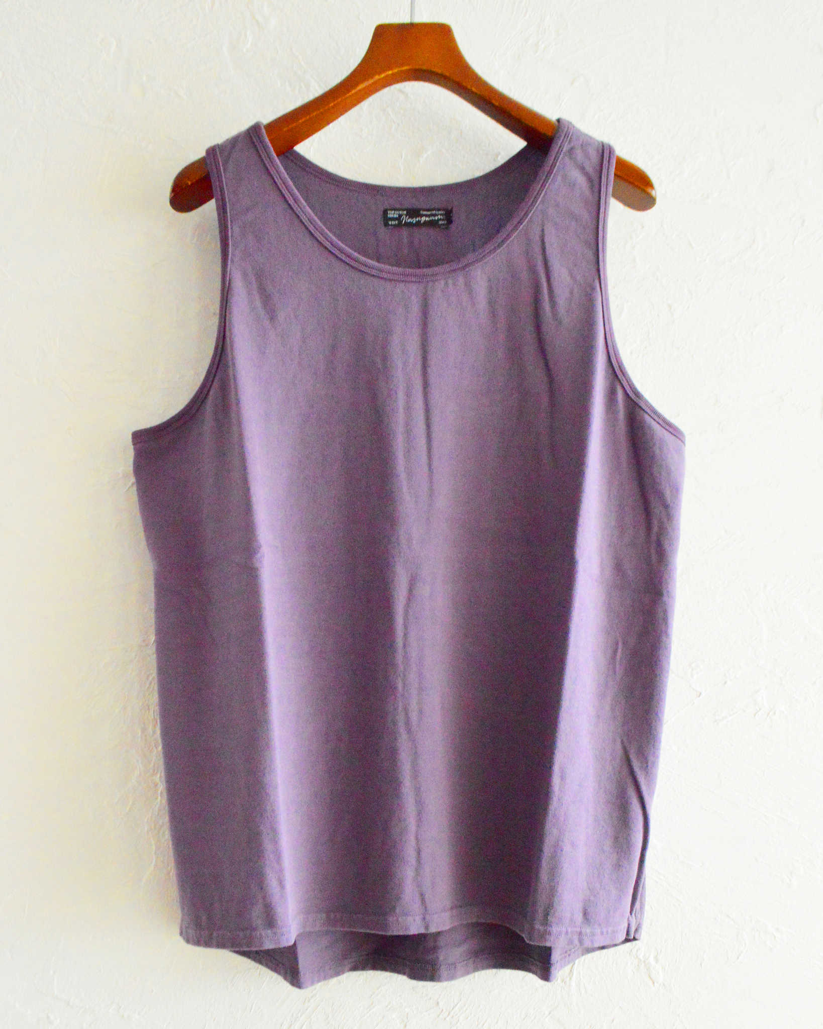 Nasngwam. ナスングワム / ALL DAY TANKTOP オールデイタンクトップ (PURPLE パープル)