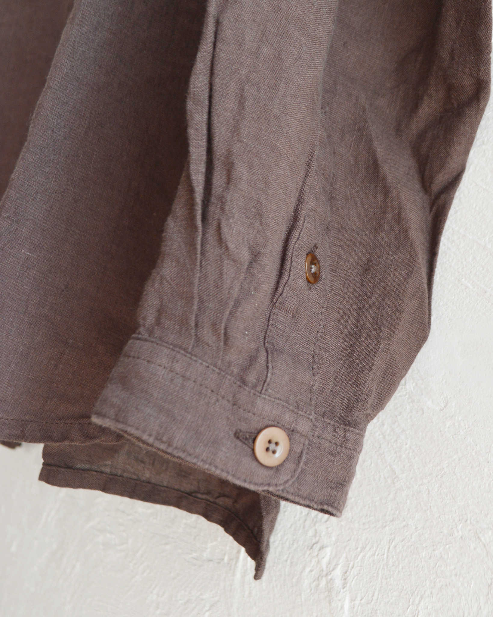 Nasngwam. ナスングワム / LIBERAL SHIRTS リベラルシャツ (CHARCOAL チャコール)