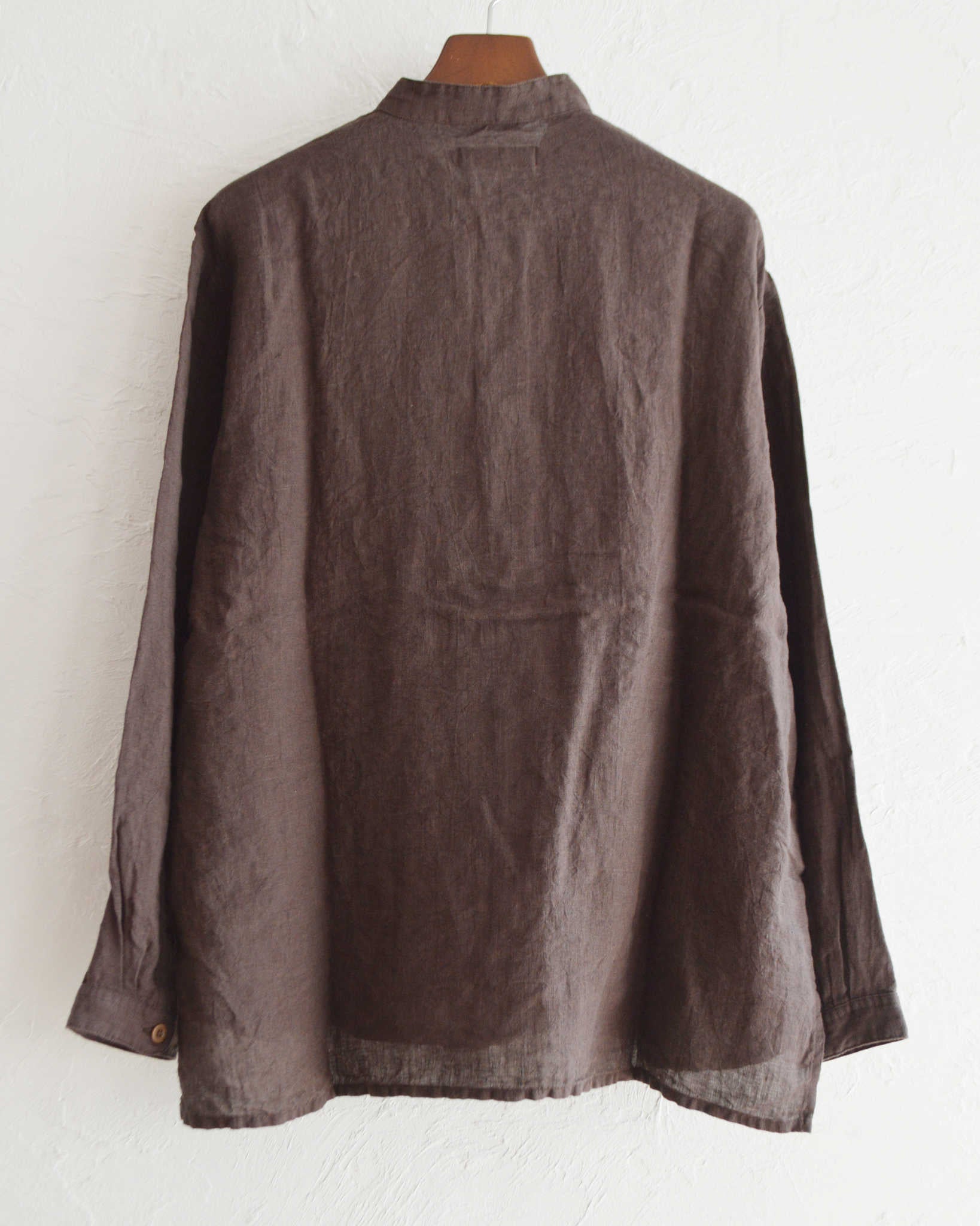 Nasngwam. ナスングワム / LIBERAL SHIRTS リベラルシャツ (CHARCOAL チャコール)