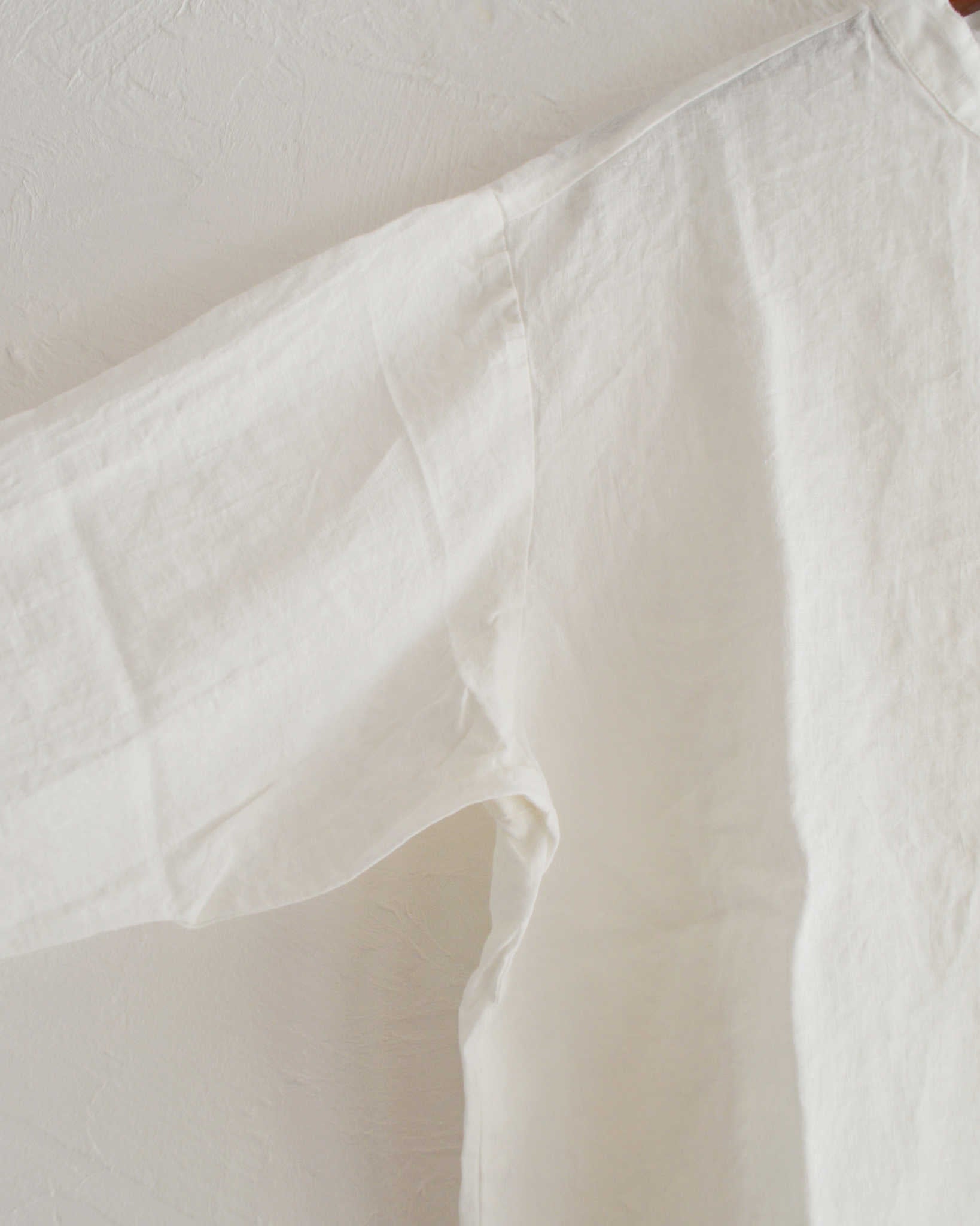 Nasngwam. ナスングワム / LIBERAL SHIRTS リベラルシャツ (WHITE ホワイト)
