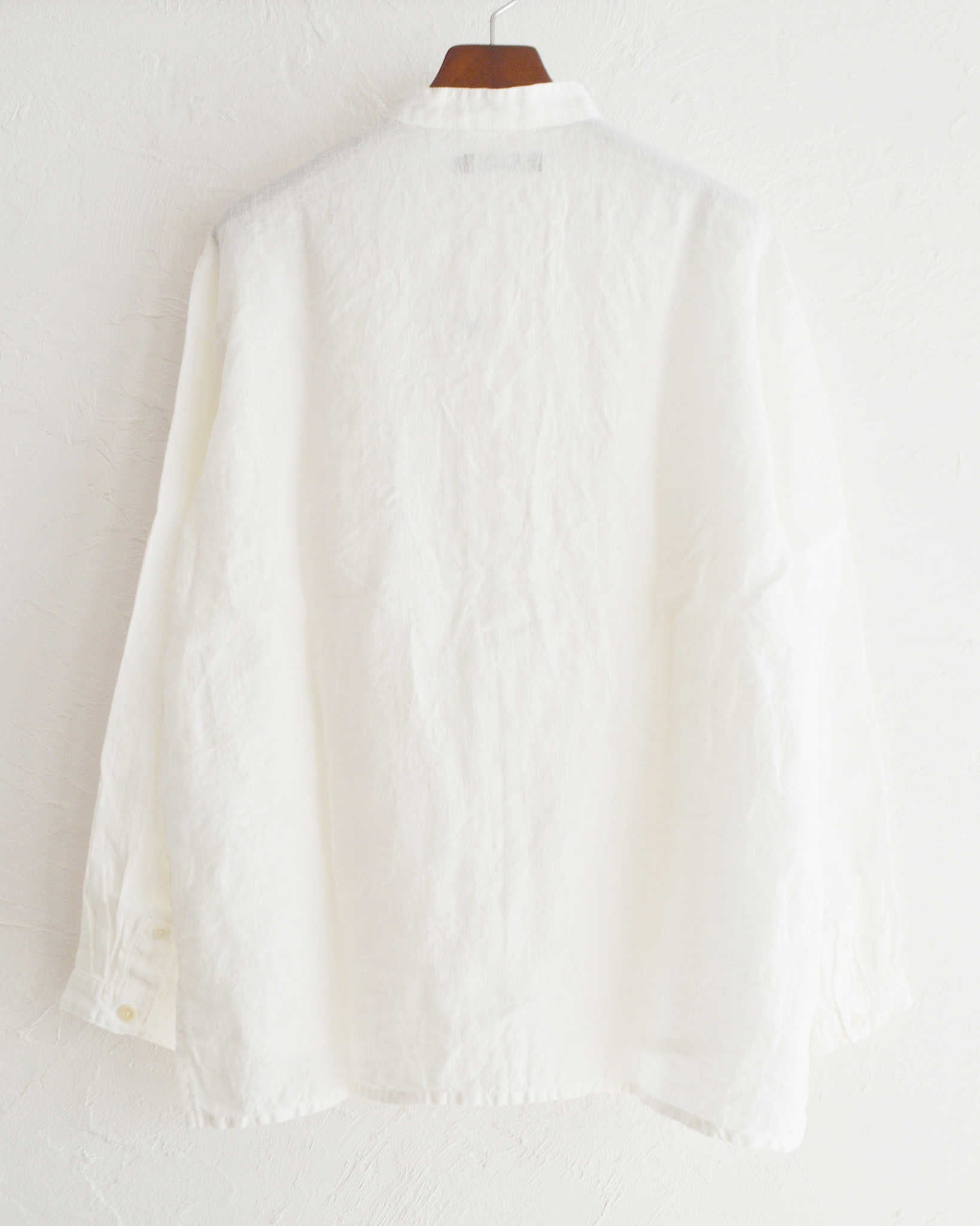 Nasngwam. ナスングワム / LIBERAL SHIRTS リベラルシャツ (WHITE ホワイト)