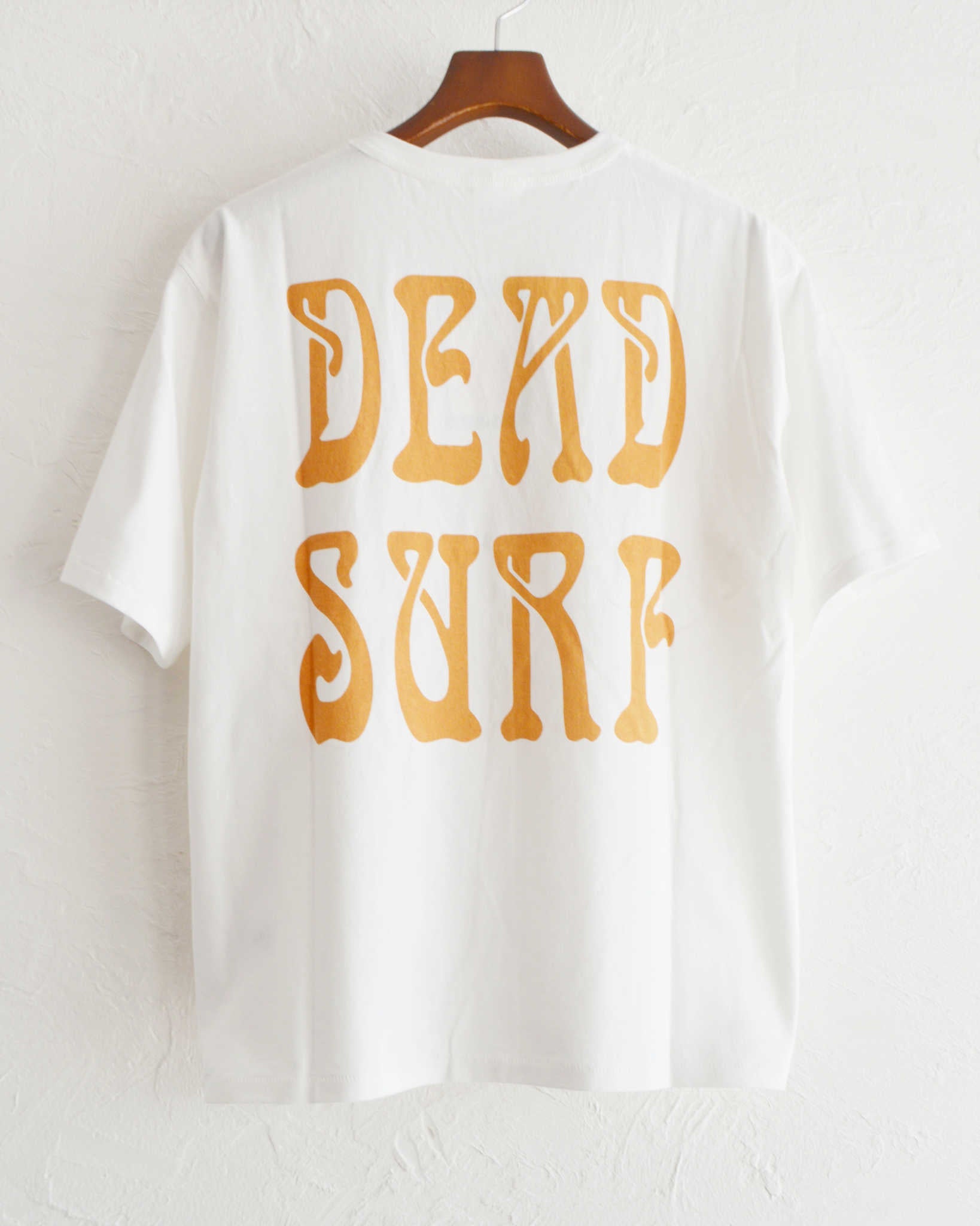 HAVE A GRATEFUL DAY ハブアグレイトフルデイ / T-SHIRT -DEAD SURF ティーシャツデッドサーフ (WHITE ホワイト)