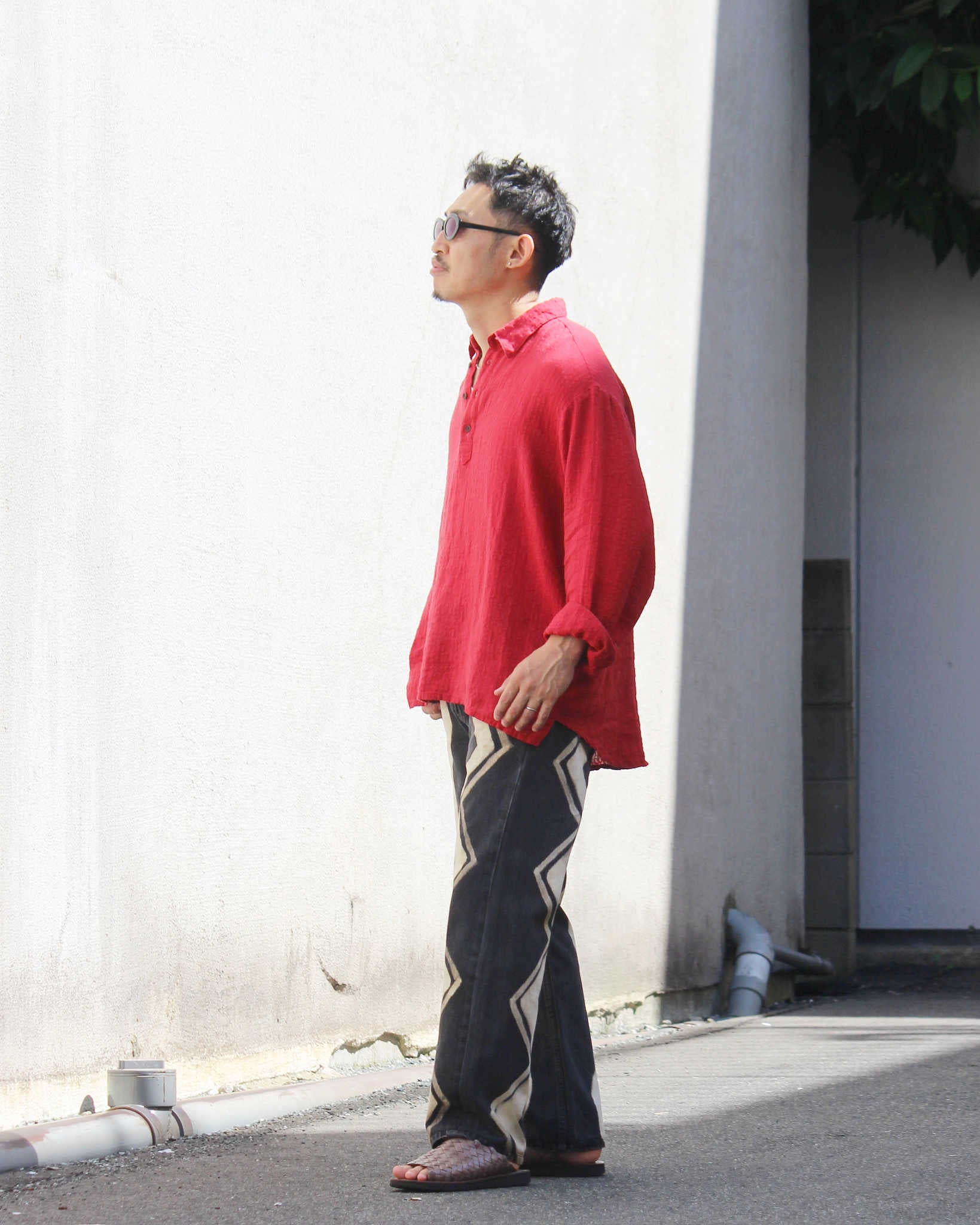 Nasngwam. ナスングワム / ANONYMOUS PANTS アノニマスパンツ Msize 505 (BLACK ブラック)