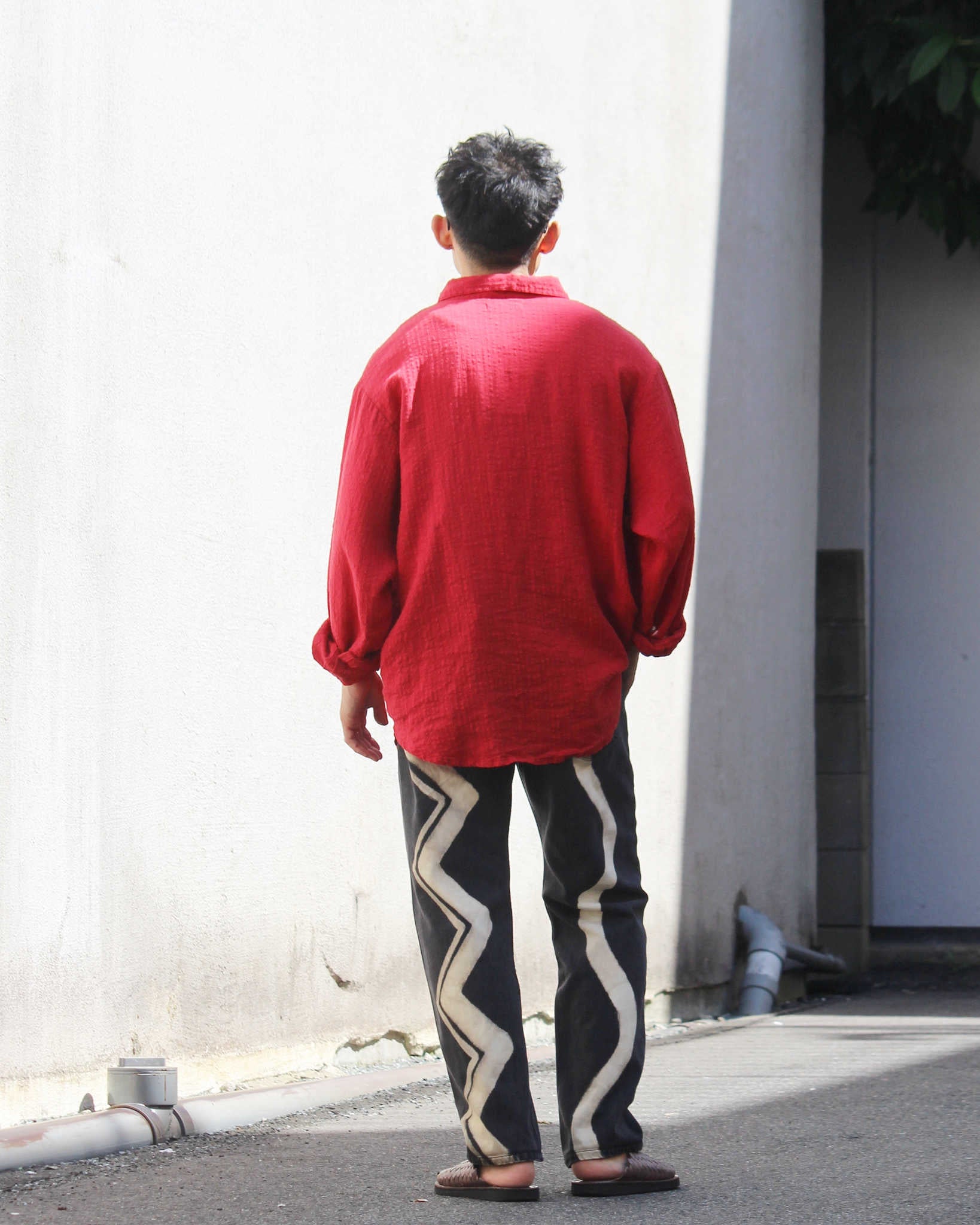 Nasngwam. ナスングワム / ANONYMOUS PANTS アノニマスパンツ Msize 505 (BLACK ブラック)