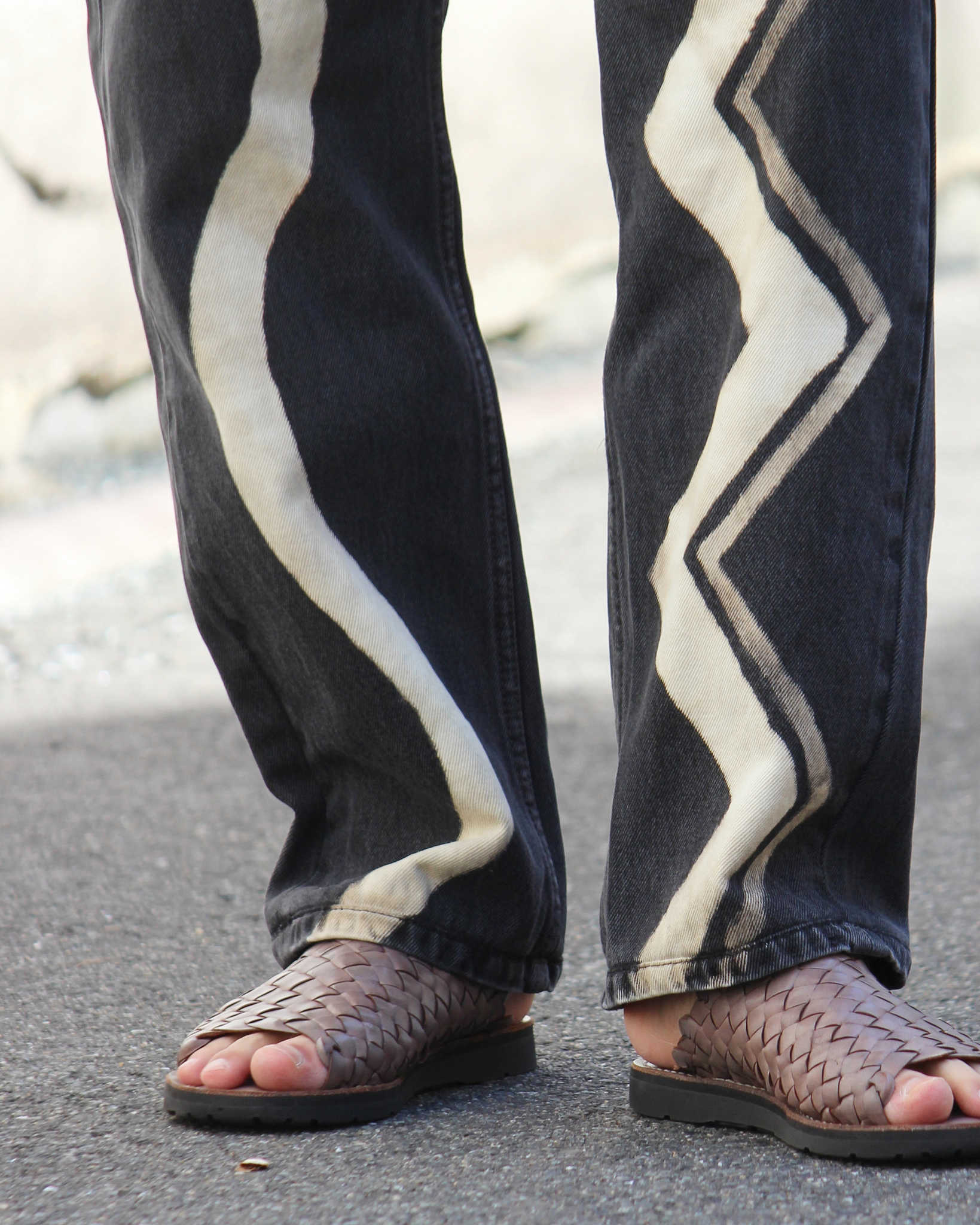 Nasngwam. ナスングワム / ANONYMOUS PANTS アノニマスパンツ Msize 505 (BLACK ブラック)