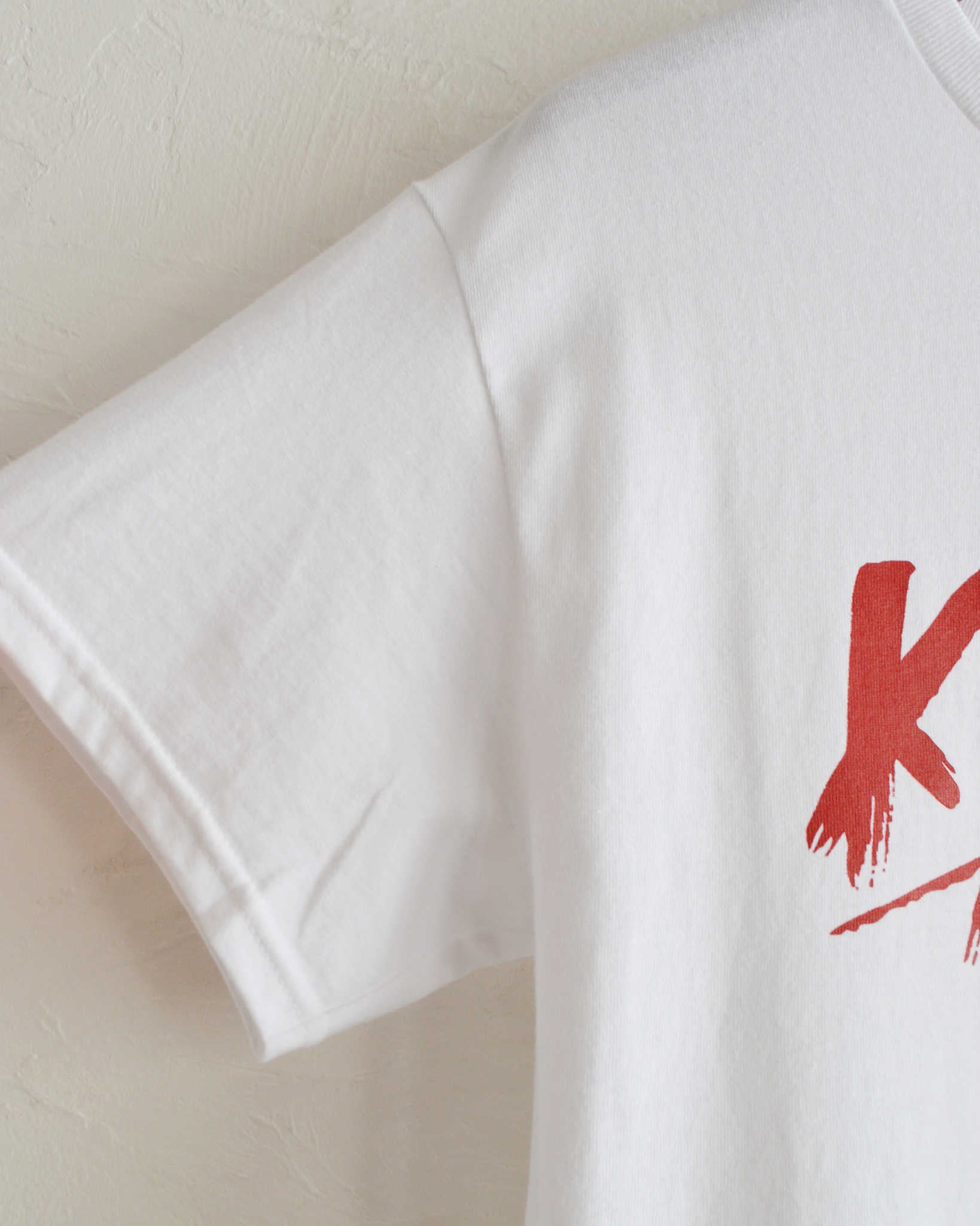 O.K. オーケー / KYUN S/S TEE キュンティー (WHITE ホワイト)