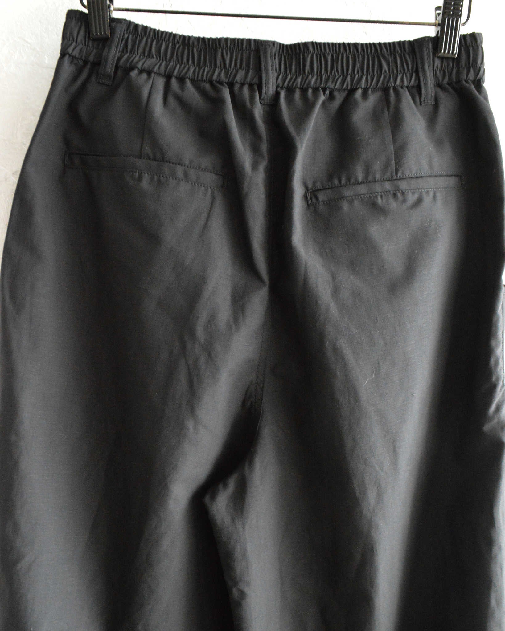 Nasngwam. ナスングワム / BARREL PANTS バレルパンツ (BLACK ブラック)