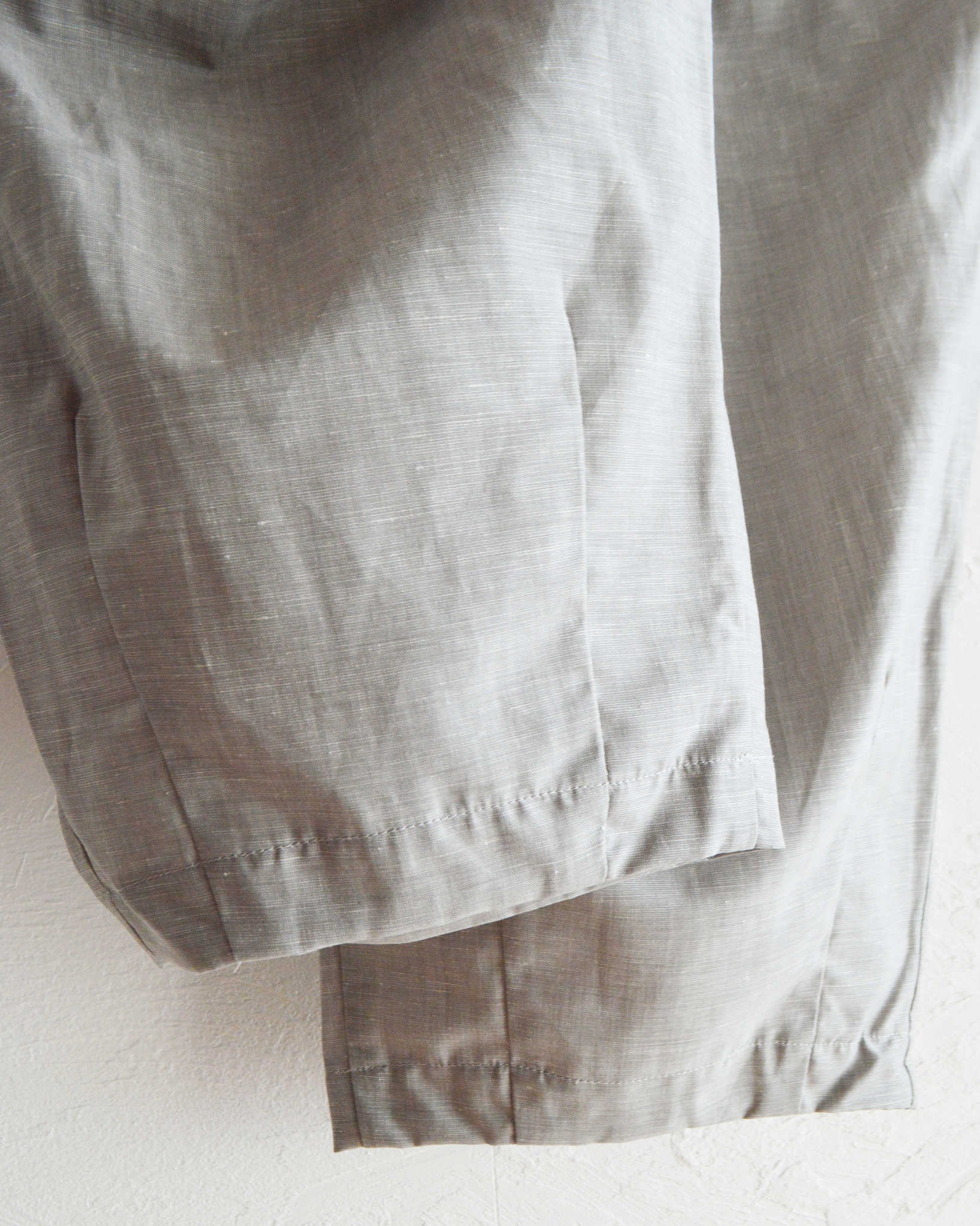 Nasngwam. ナスングワム / BARREL PANTS バレルパンツ (GRAY グレー)