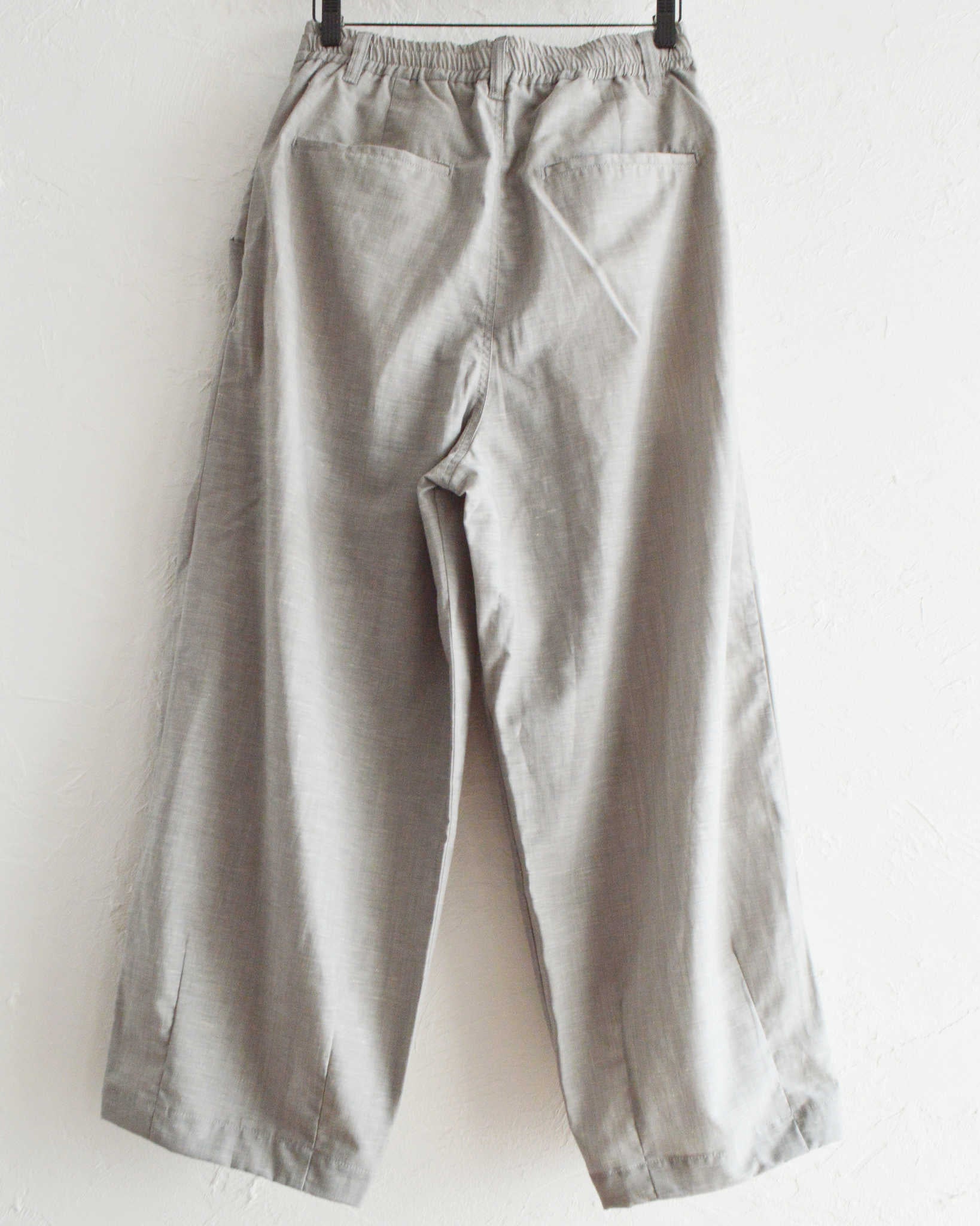 Nasngwam. ナスングワム / BARREL PANTS バレルパンツ (GRAY グレー)