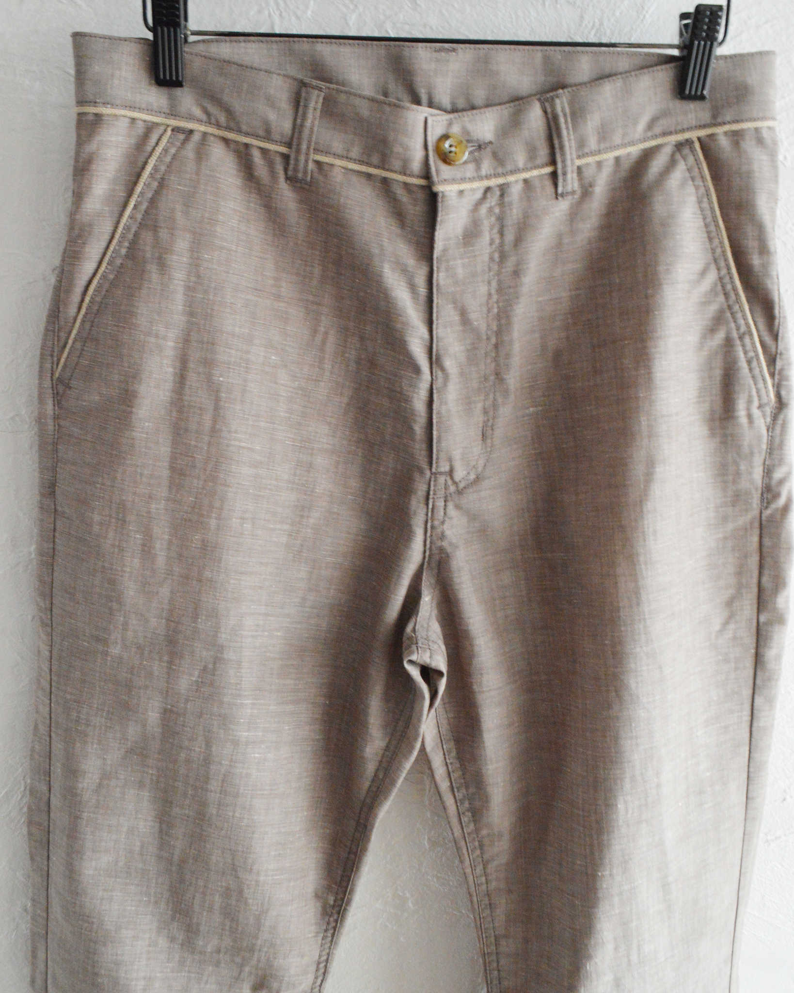 Nasngwam. ナスングワム / 70’s BELL PANTS セブンティーズベルパンツ (BROWN ブラウン)