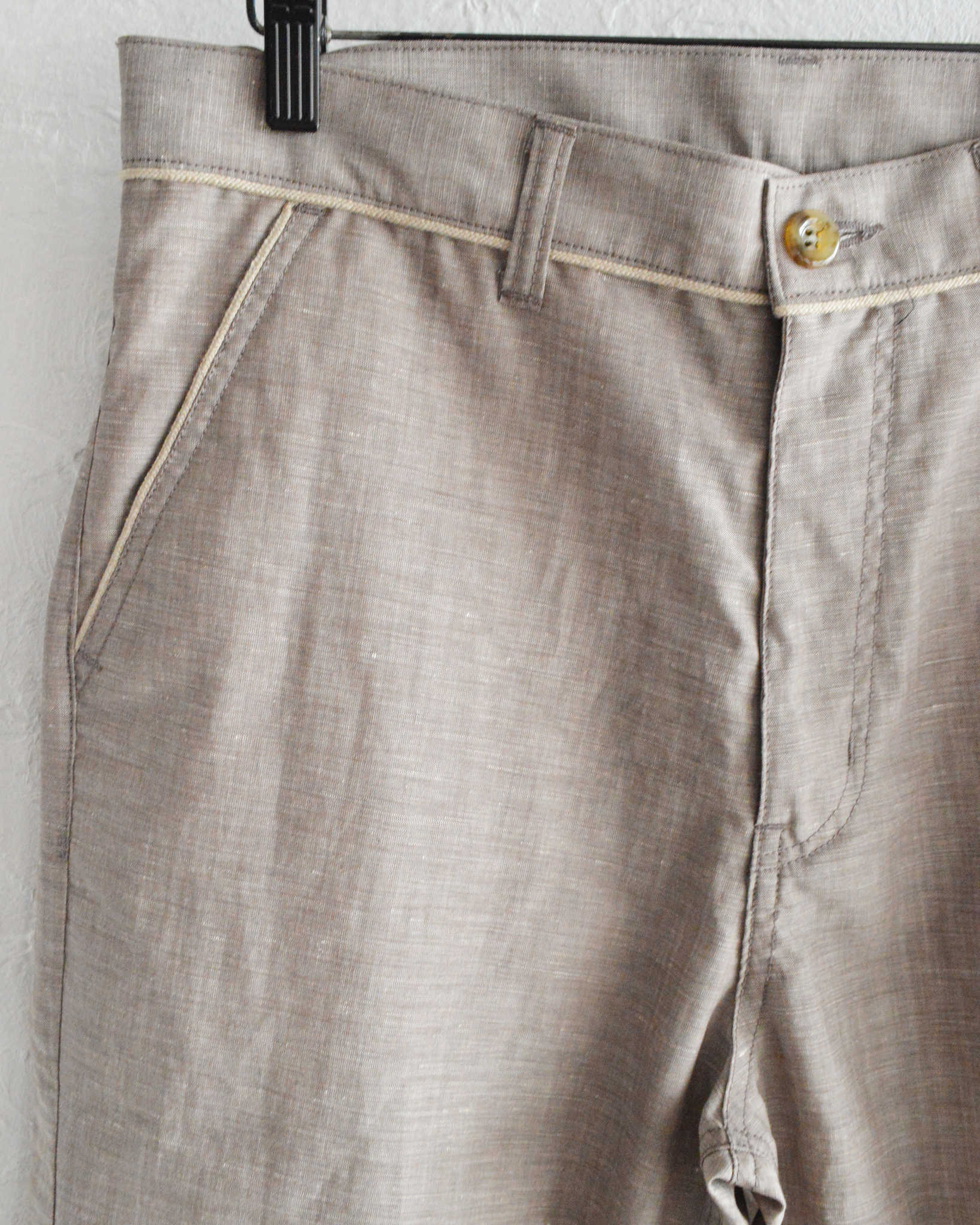 Nasngwam. ナスングワム / 70’s BELL PANTS セブンティーズベルパンツ (BROWN ブラウン)