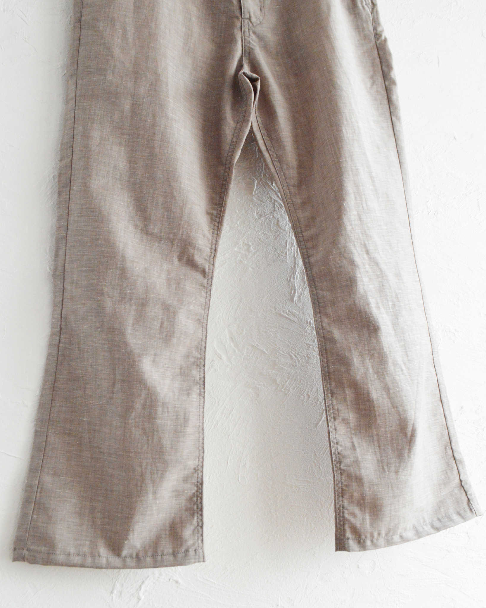 Nasngwam. ナスングワム / 70’s BELL PANTS セブンティーズベルパンツ (BROWN ブラウン)