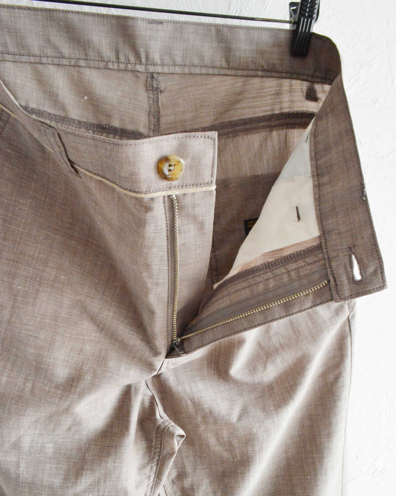 Nasngwam. ナスングワム / 70’s BELL PANTS セブンティーズベルパンツ (BROWN ブラウン)