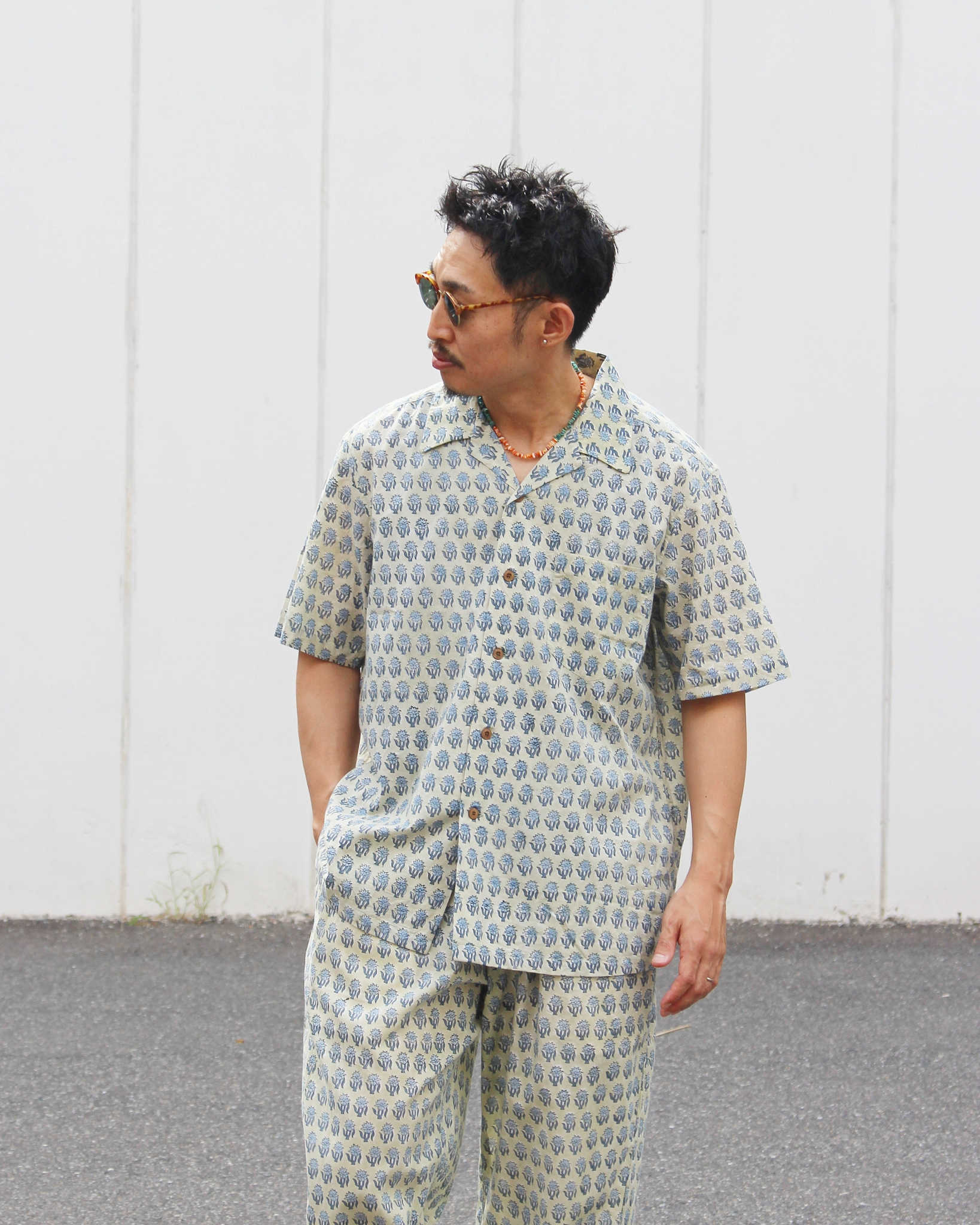 GOHEMP ゴーヘンプ / OPEN MIND SHIRTS オープンマインドシャツ (GREEN グリーン)