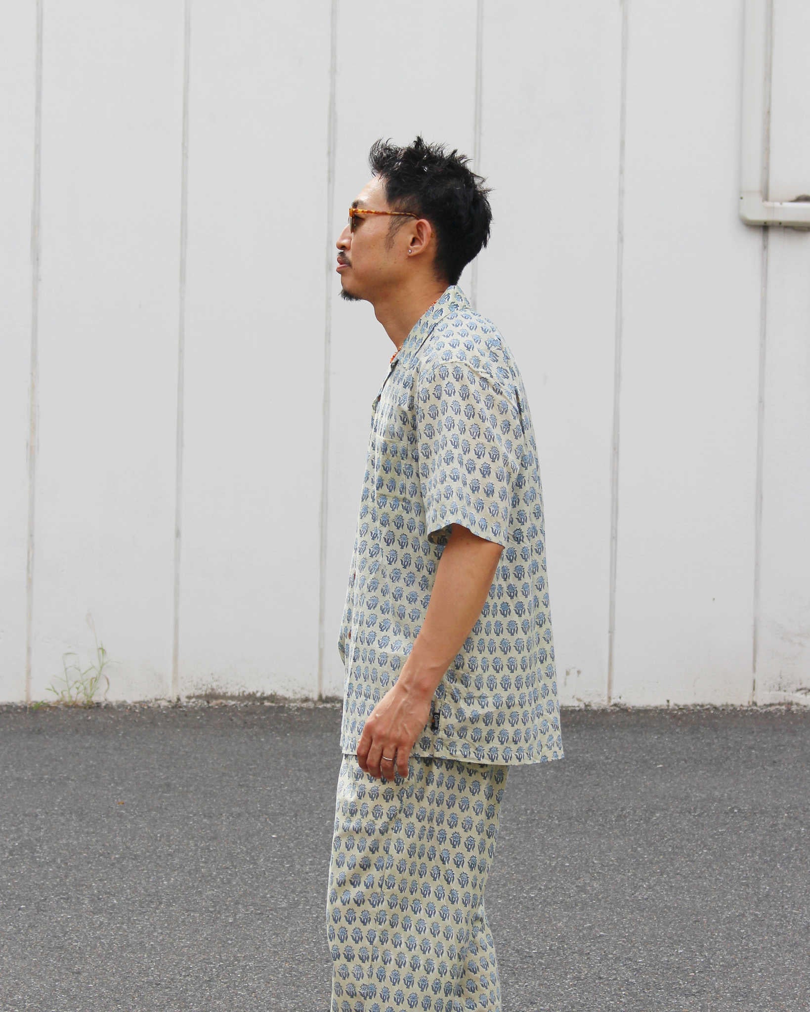 GOHEMP ゴーヘンプ / OPEN MIND SHIRTS オープンマインドシャツ (GREEN グリーン)