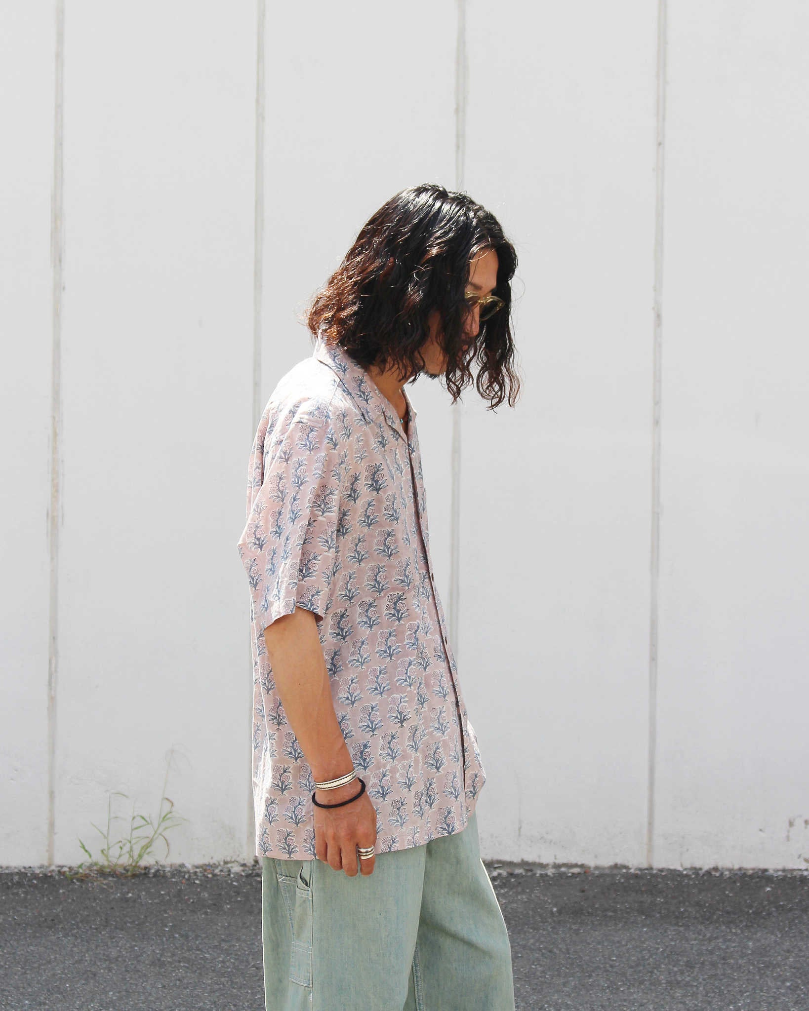 GOHEMP ゴーヘンプ / OPEN MIND SHIRTS オープンマインドシャツ (ROSE GRAY ローズグレー)