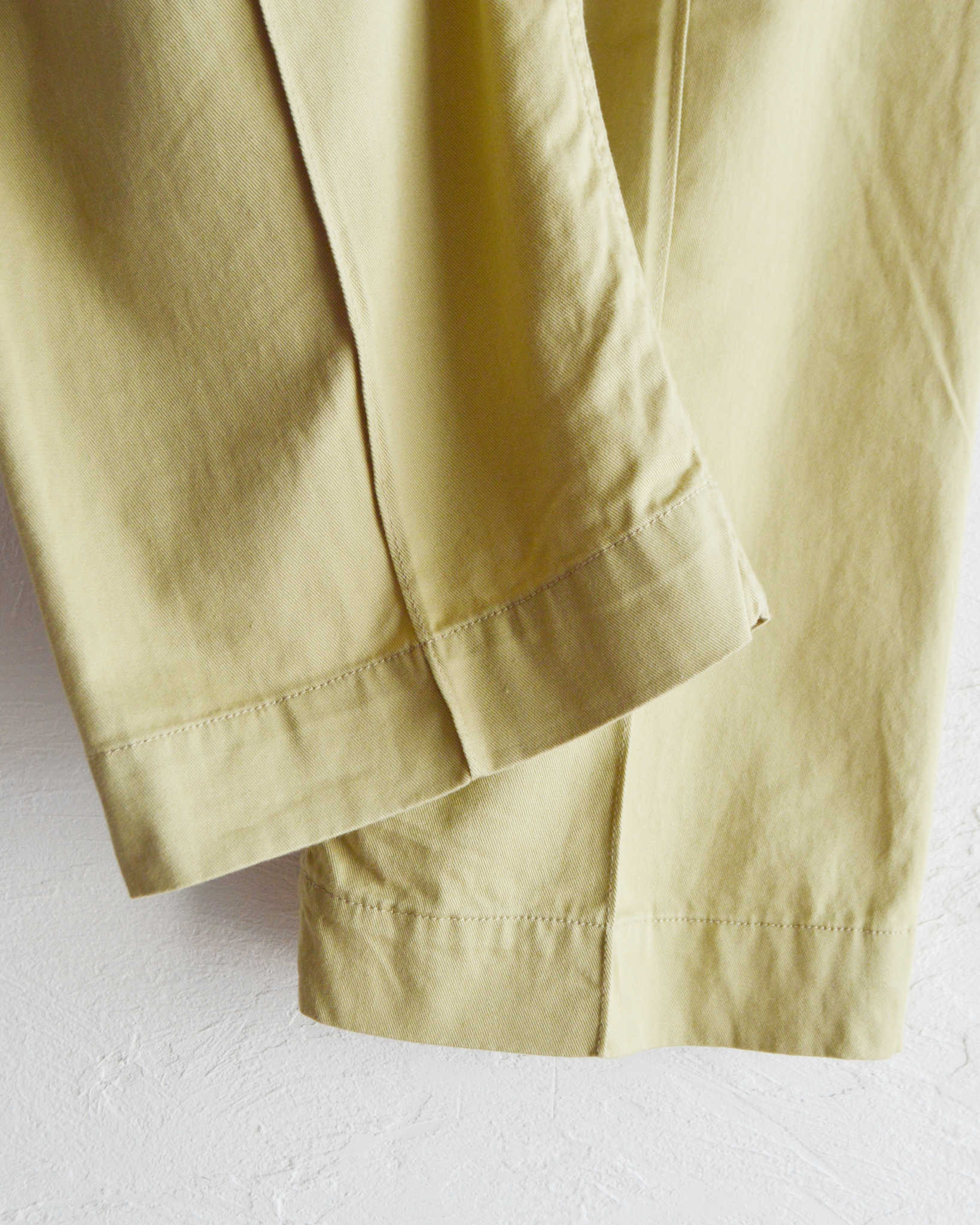 NECESSARY or UNNECESSARY ネセサリーオアアンネセサリー N.O.UN ナウン / PIN TUCK PANTS ピンタックパンツ (BEIGE ベージュ)