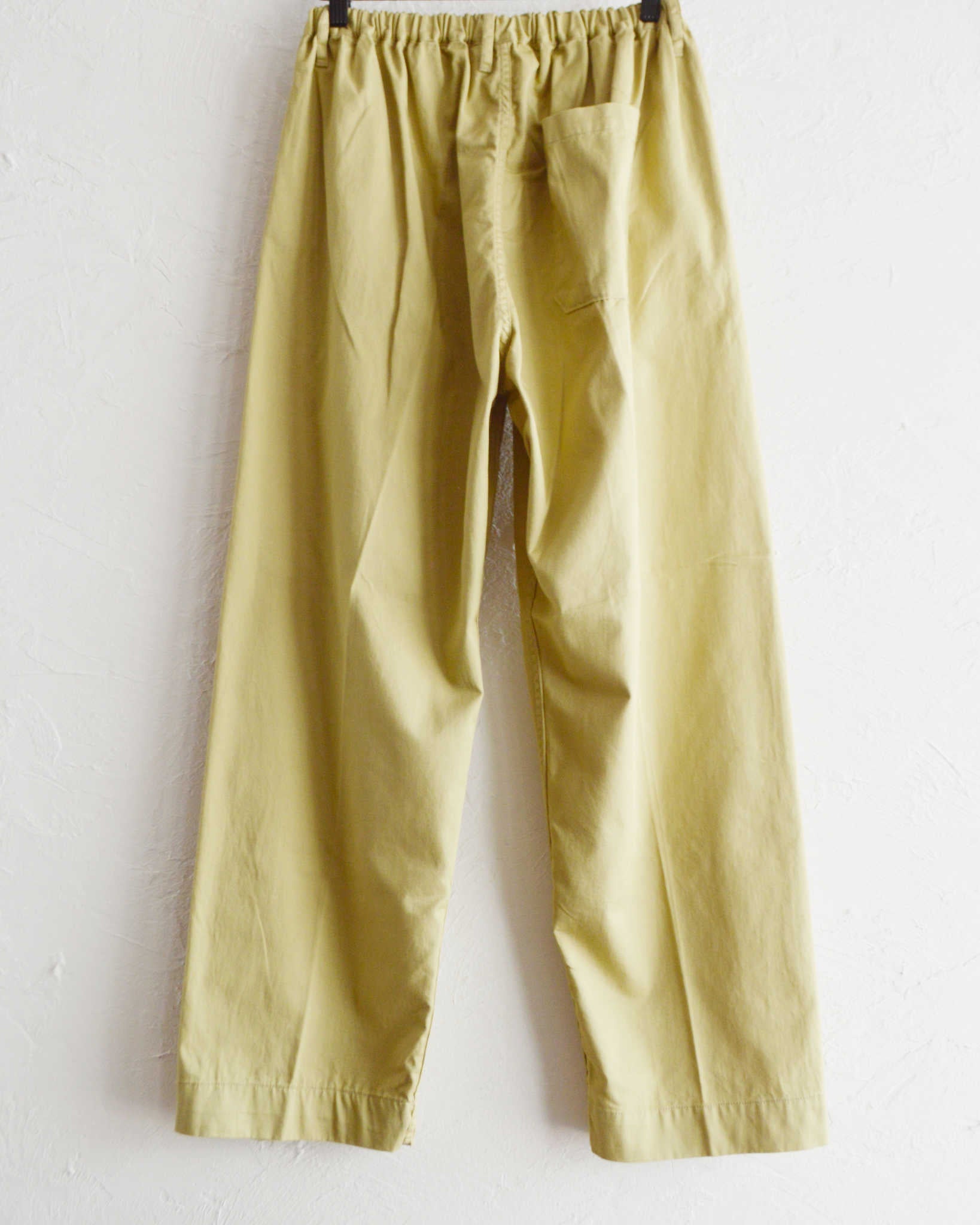 NECESSARY or UNNECESSARY ネセサリーオアアンネセサリー N.O.UN ナウン / PIN TUCK PANTS ピンタックパンツ (BEIGE ベージュ)