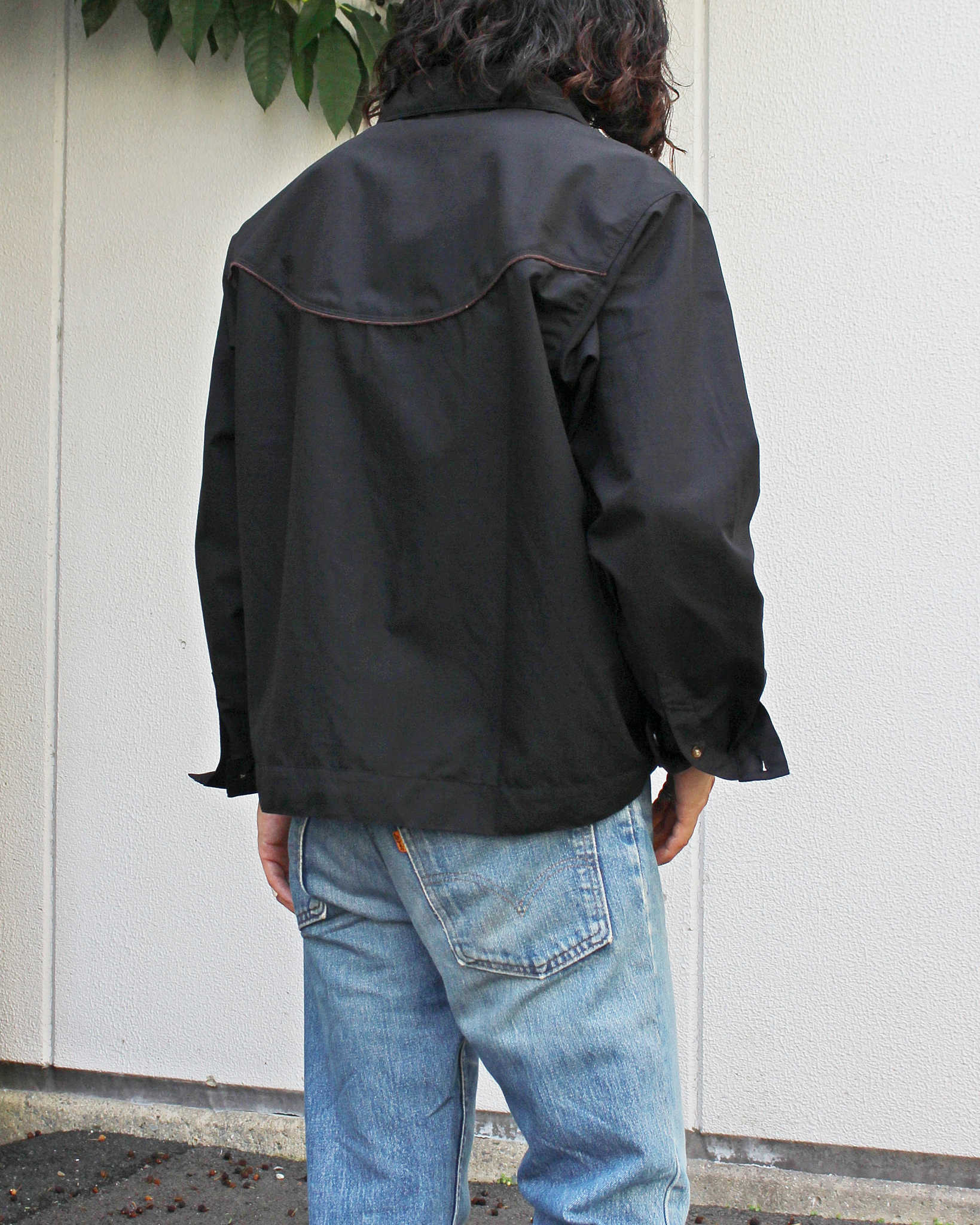 Nasngwam. ナスングワム / BRIGHT DAD JACKET ブライトダッドジャケット (BLACK ブラック)