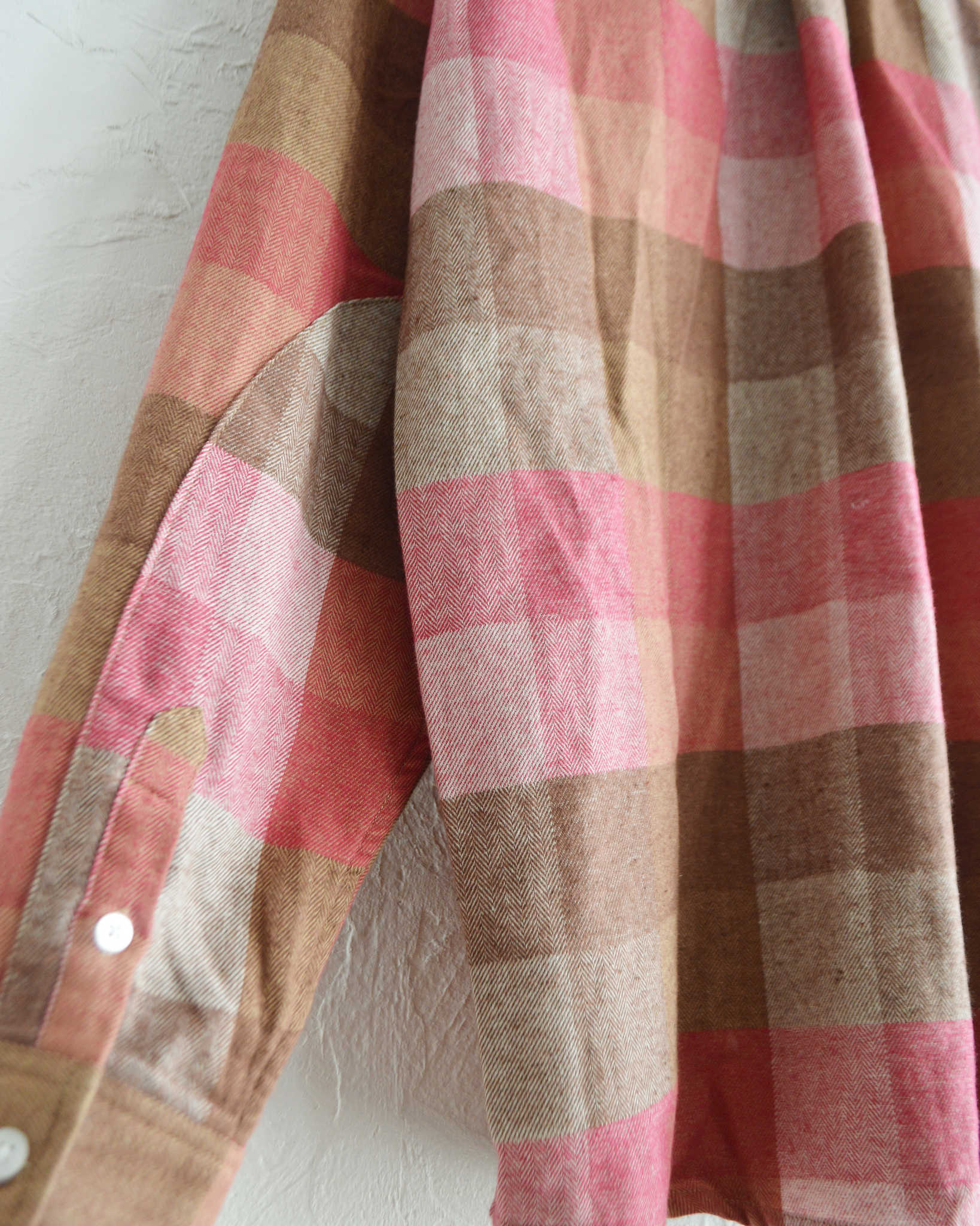modemdesign モデムデザイン / STANDARD PLAID SHIRTS スタンダードプレイドシャツ (RED レッド)