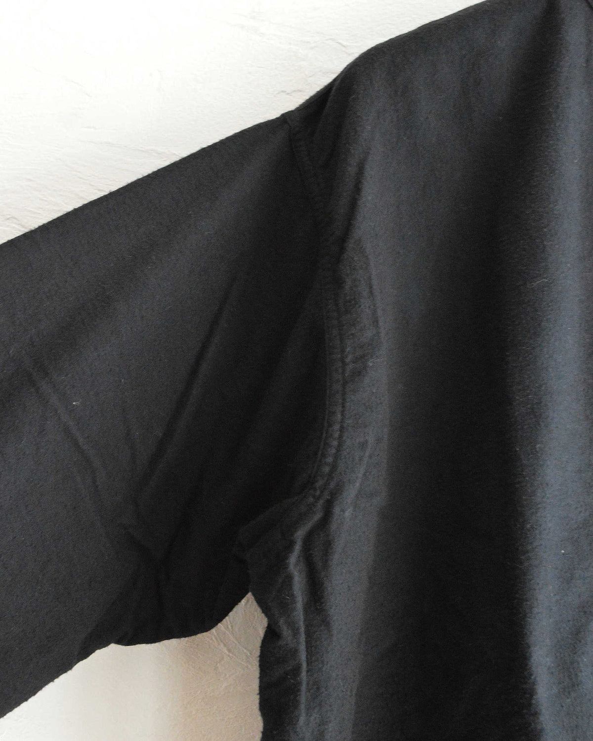 1950’S US ARMY PAJAMA SHIRTS O/D BLACK ユーエスアーミーパジャマシャツオーバーダイブラック